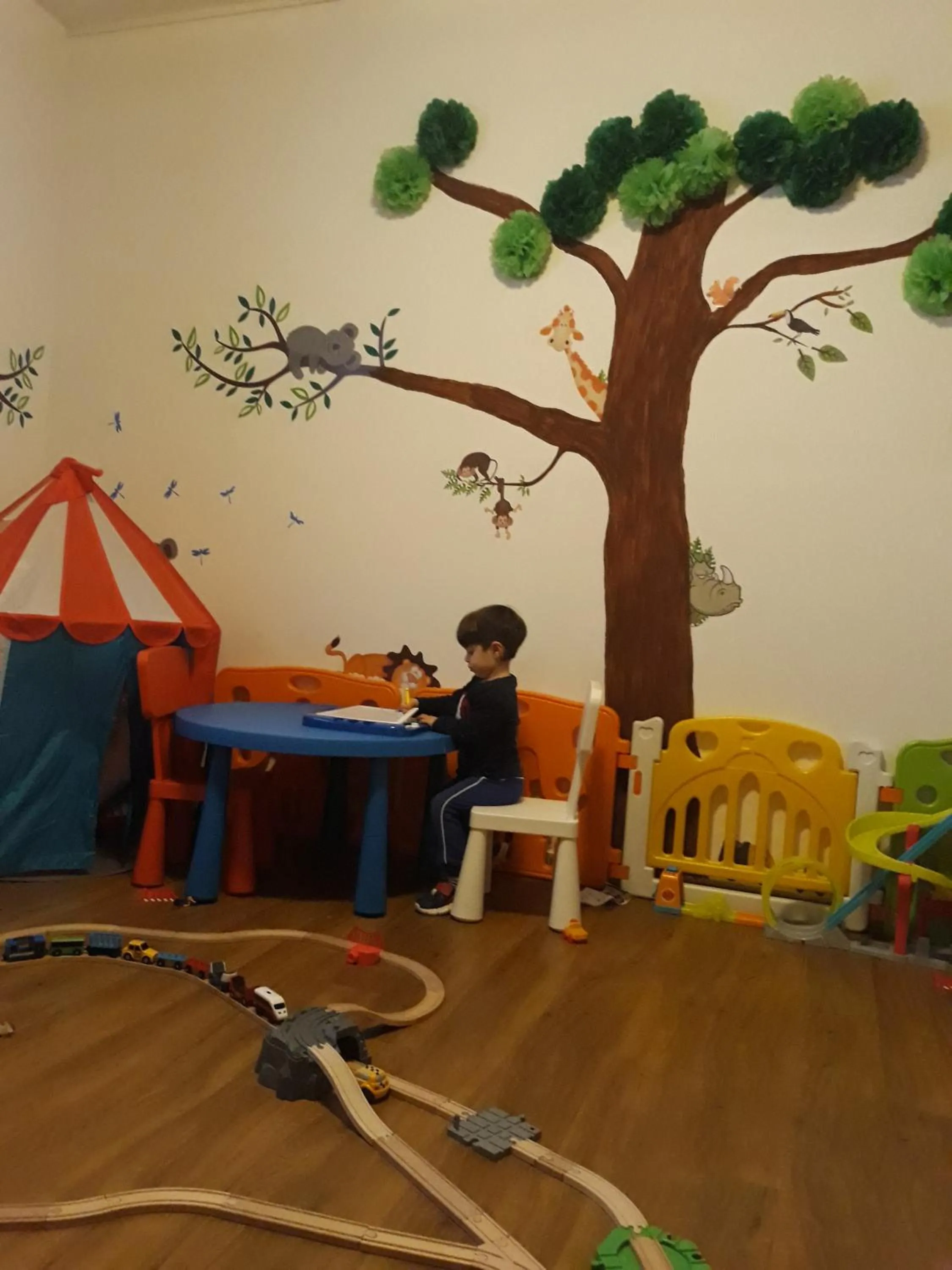 Children play ground in Hotel Tirrenia