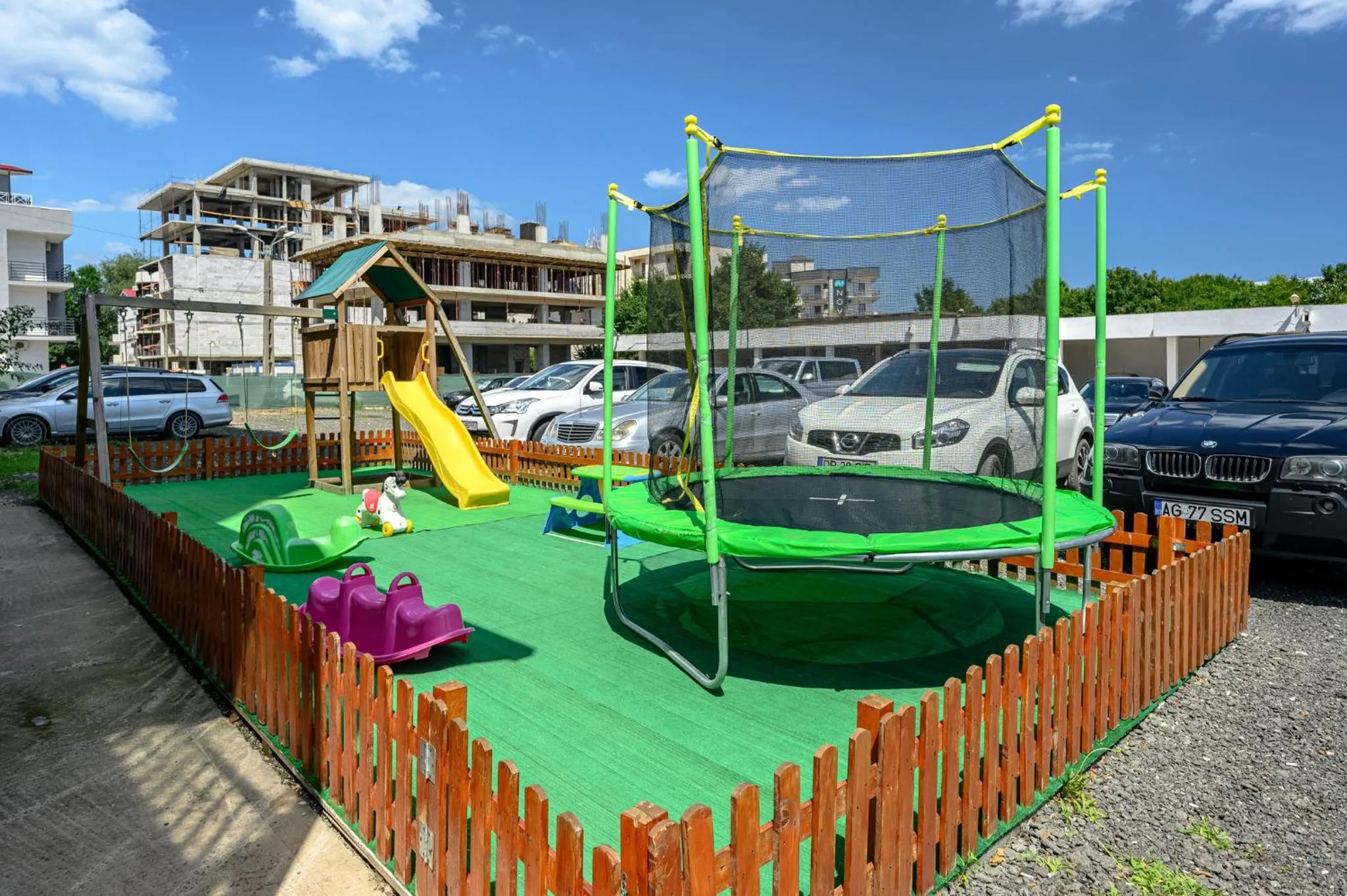 Children play ground in Hotel Coral
