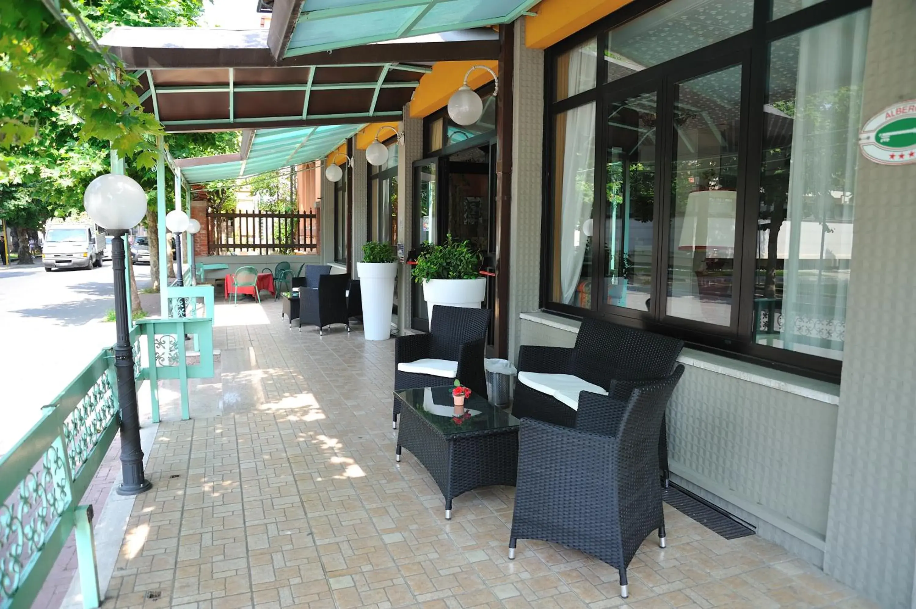 Facade/entrance in Hotel Salus Facade/entrance in Hotel Salus