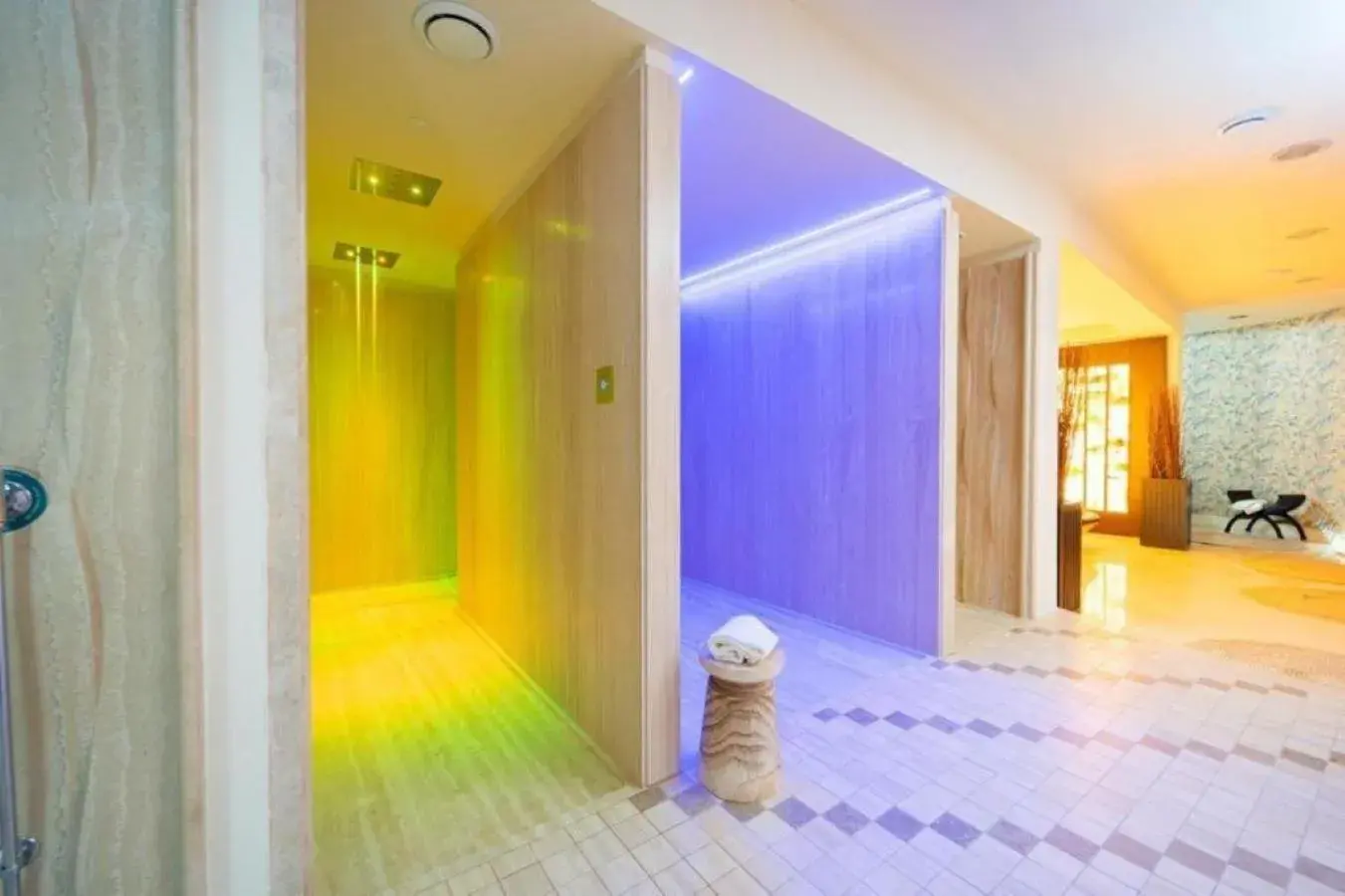 Sauna, Bed in Best Western Premier Villa Fabiano Palace Hotel Sauna, Bed in Best Western Premier Villa Fabiano Palace Hotel