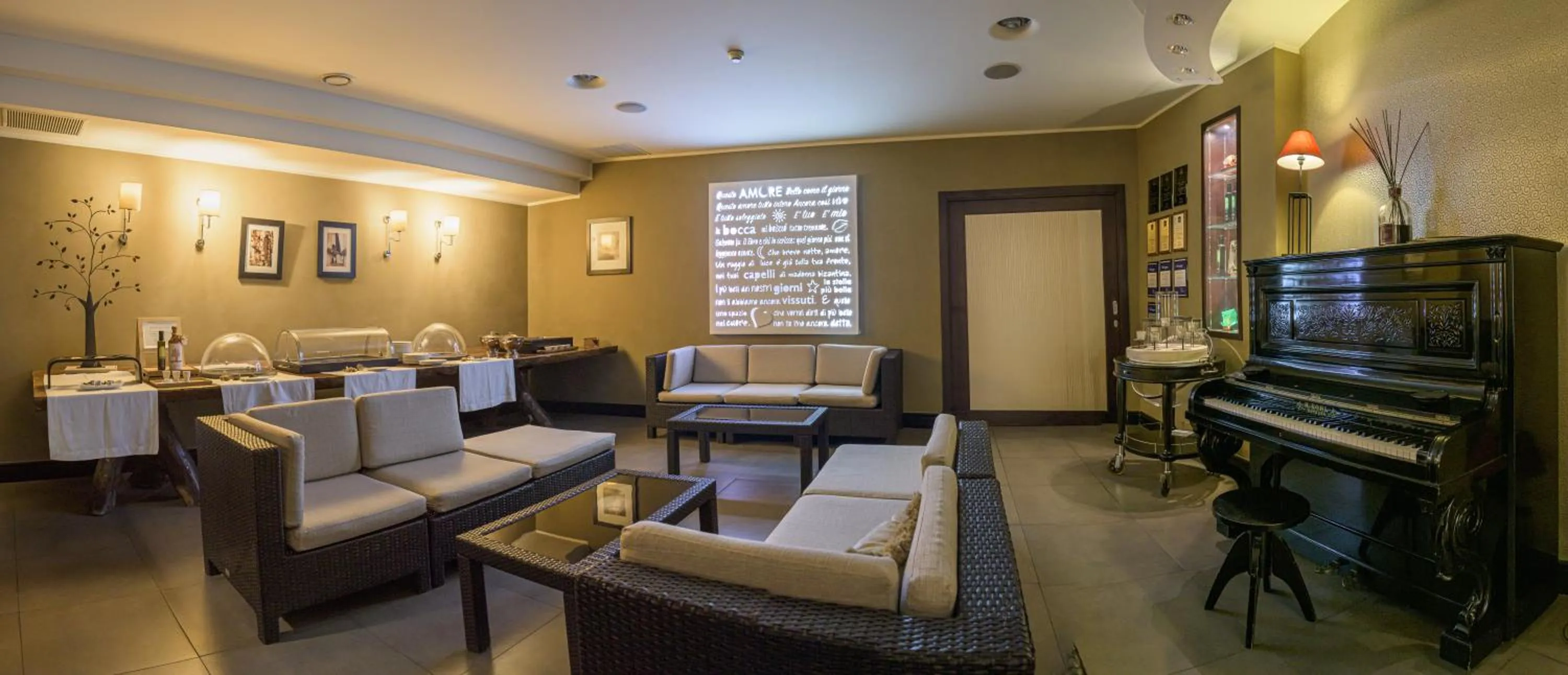 Seating area in Best Western Premier Villa Fabiano Palace Hotel