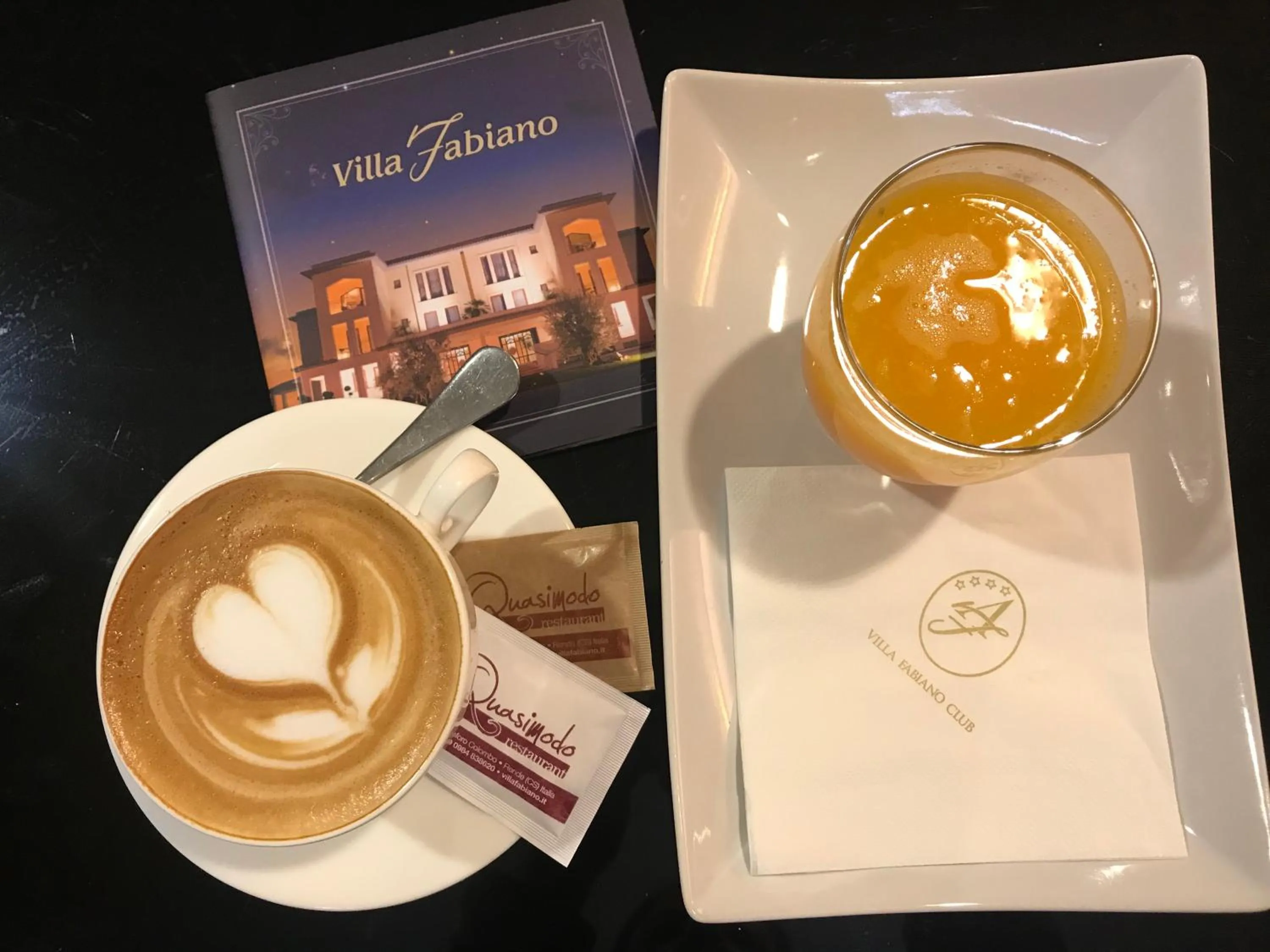 Continental breakfast in Best Western Premier Villa Fabiano Palace Hotel