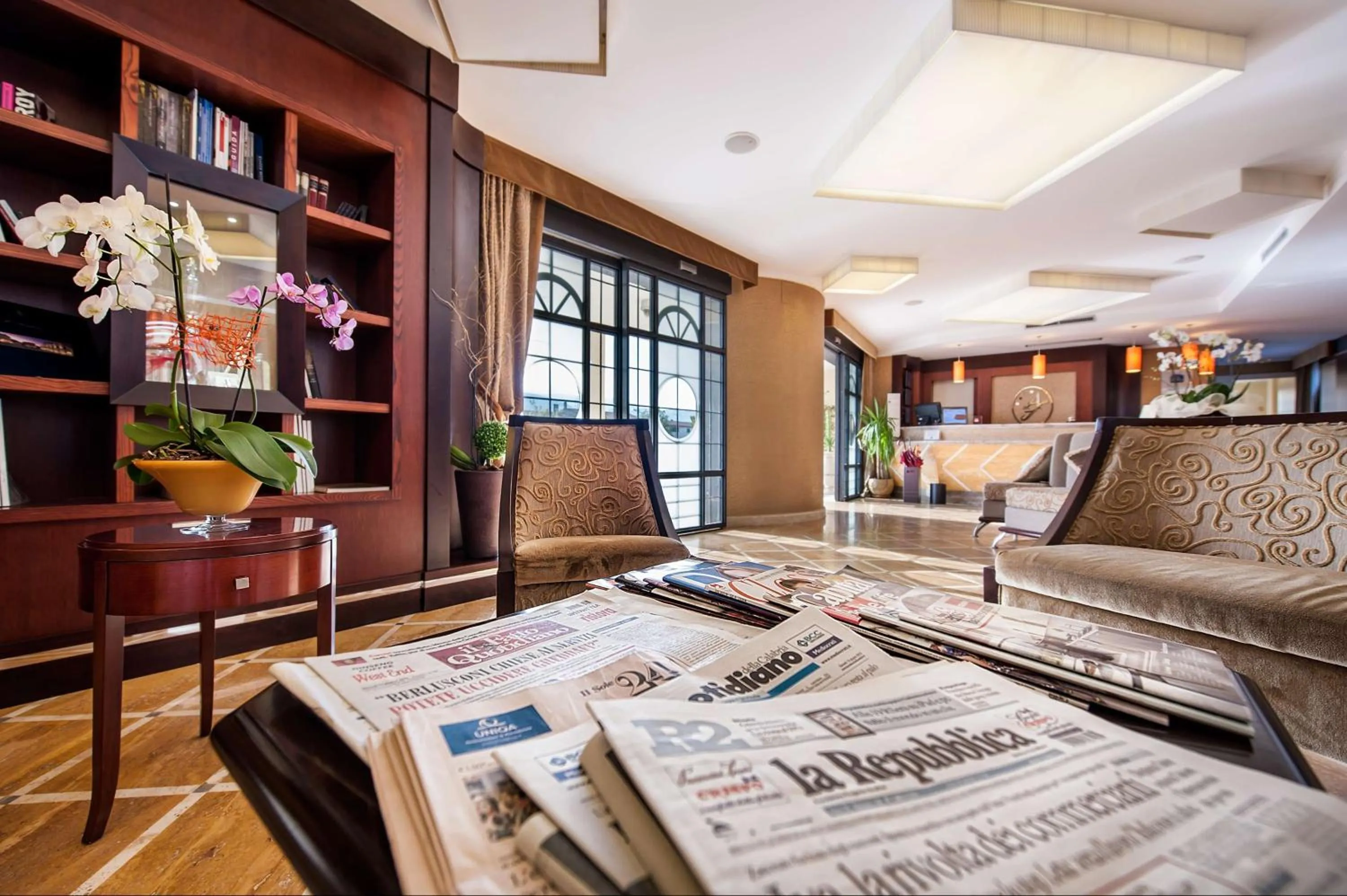 Lobby or reception in Best Western Premier Villa Fabiano Palace Hotel