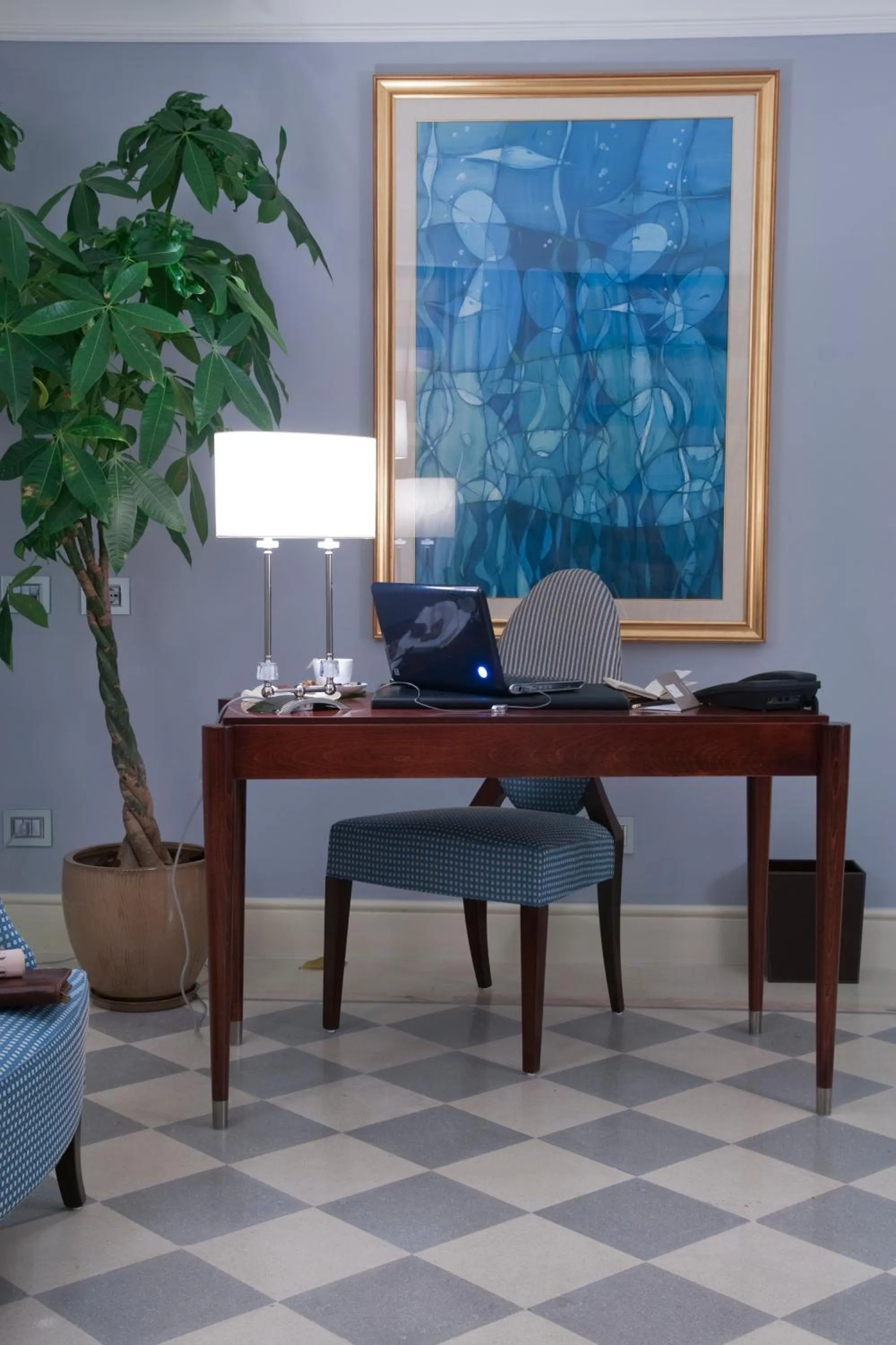 Decorative detail in Best Western Premier Villa Fabiano Palace Hotel