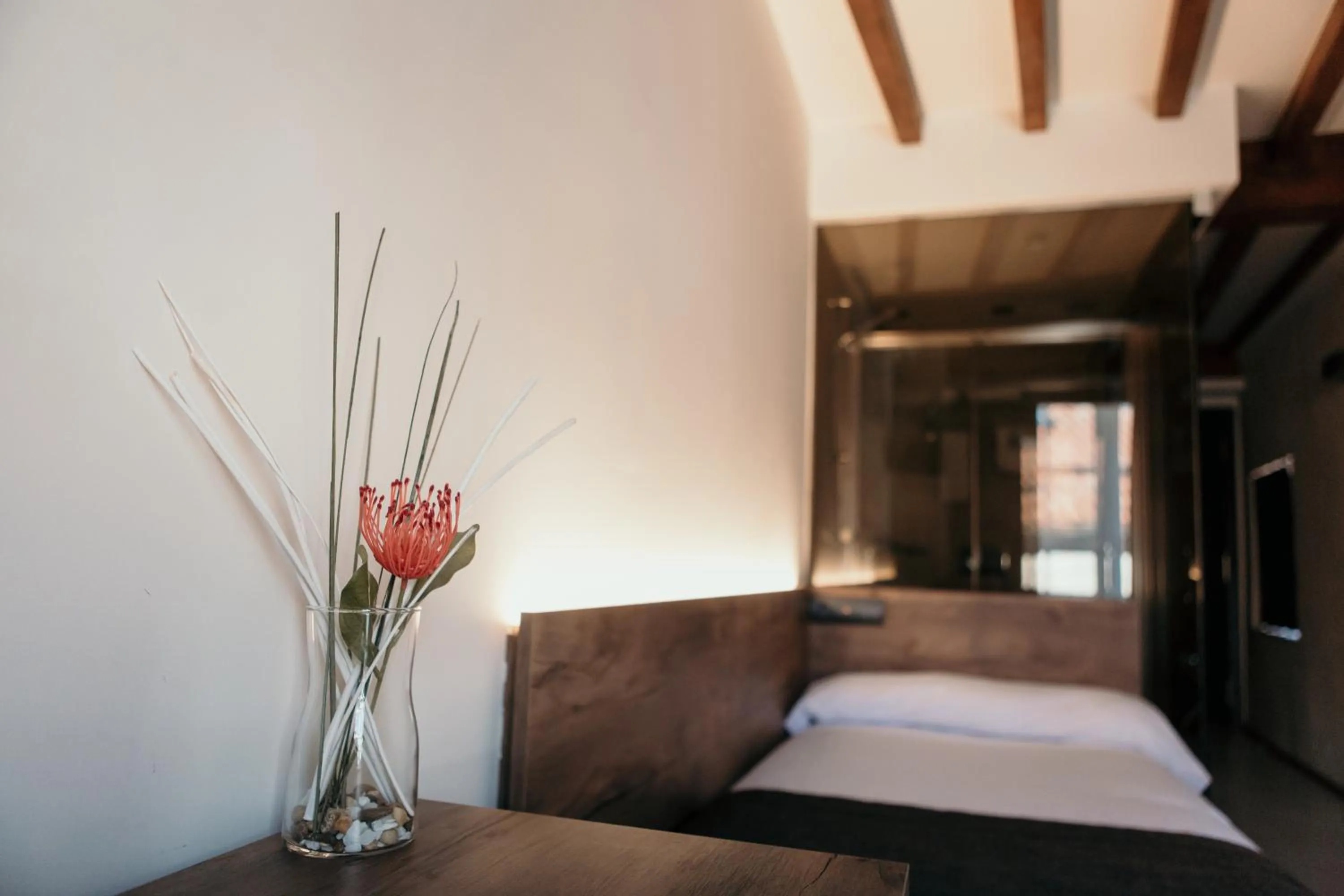 Decorative detail, Bed in Via Aetcal Hotel & Wellness