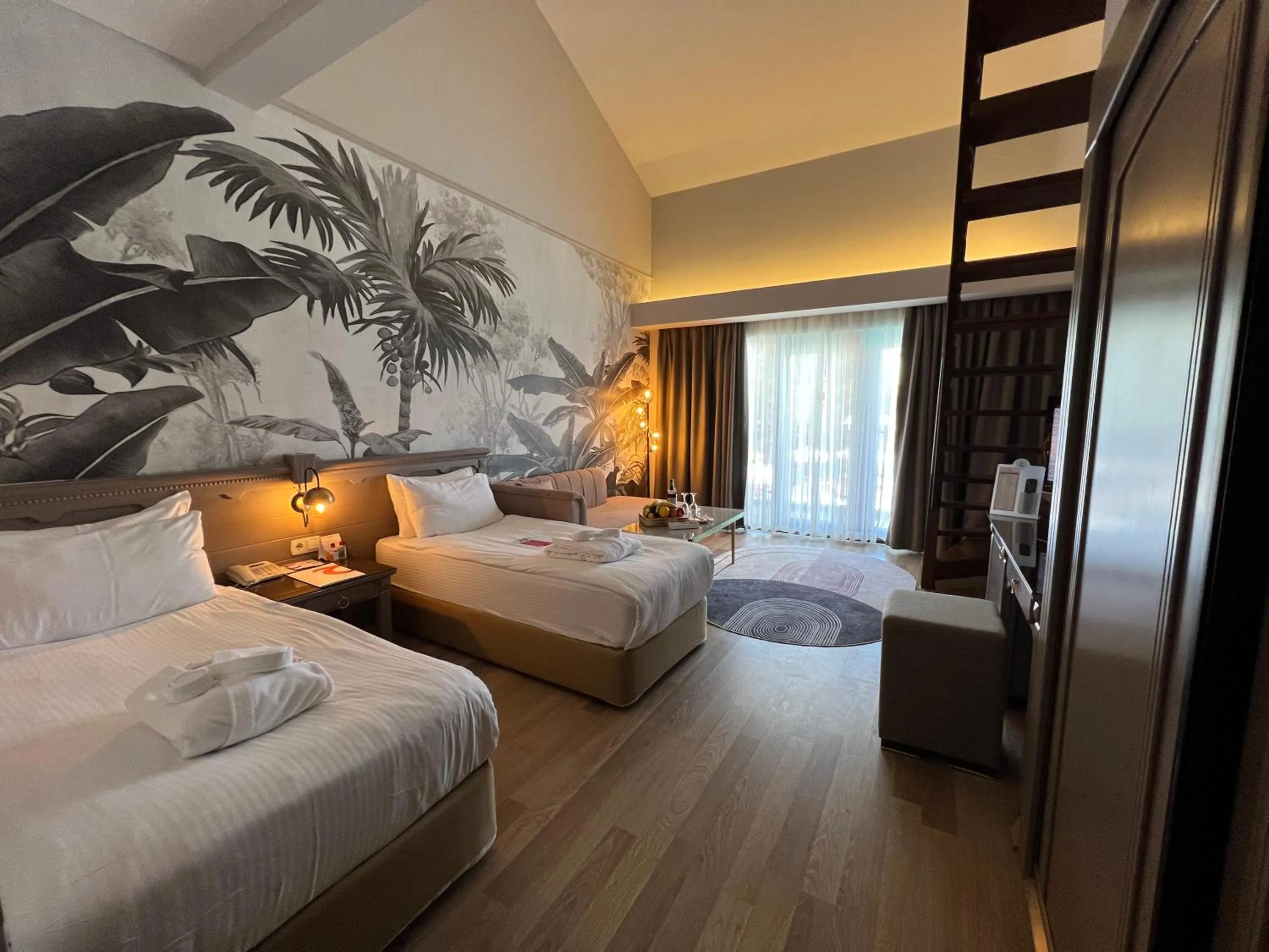 Bedroom, Bed in Club Hotel Turan Prince World - Kids Concept