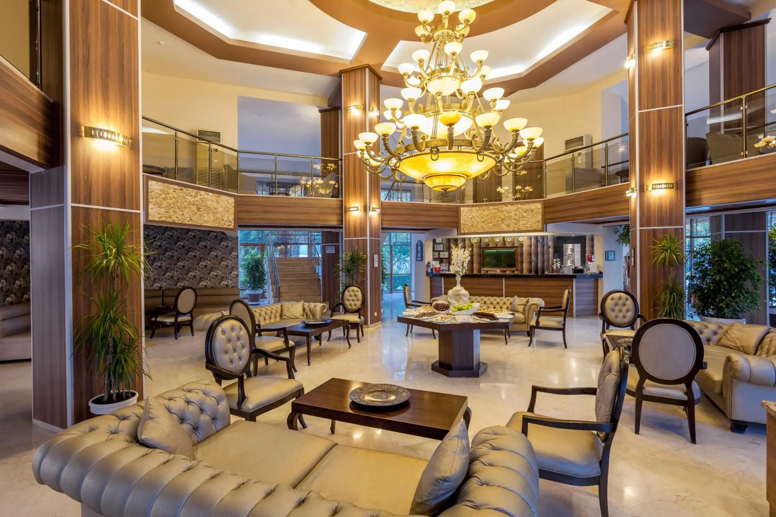 Lobby or reception in Club Hotel Turan Prince World