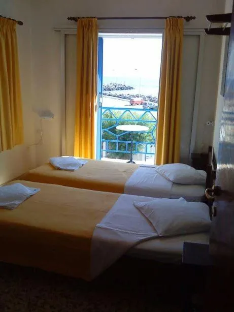 Bed in Kythereia Hotel