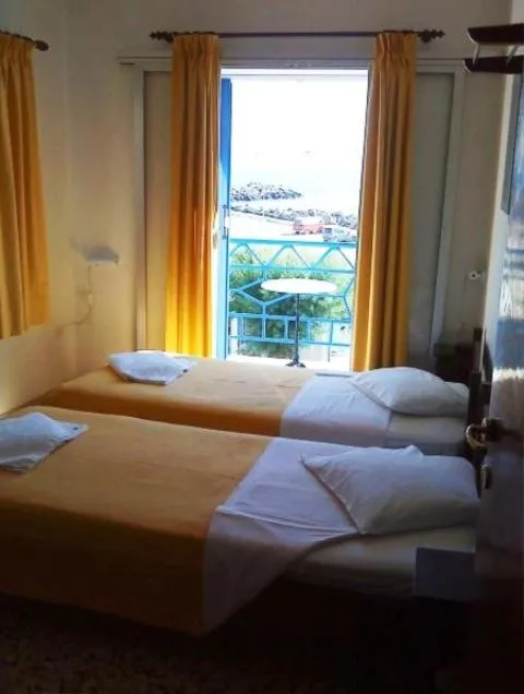 Bed in Kythereia Hotel