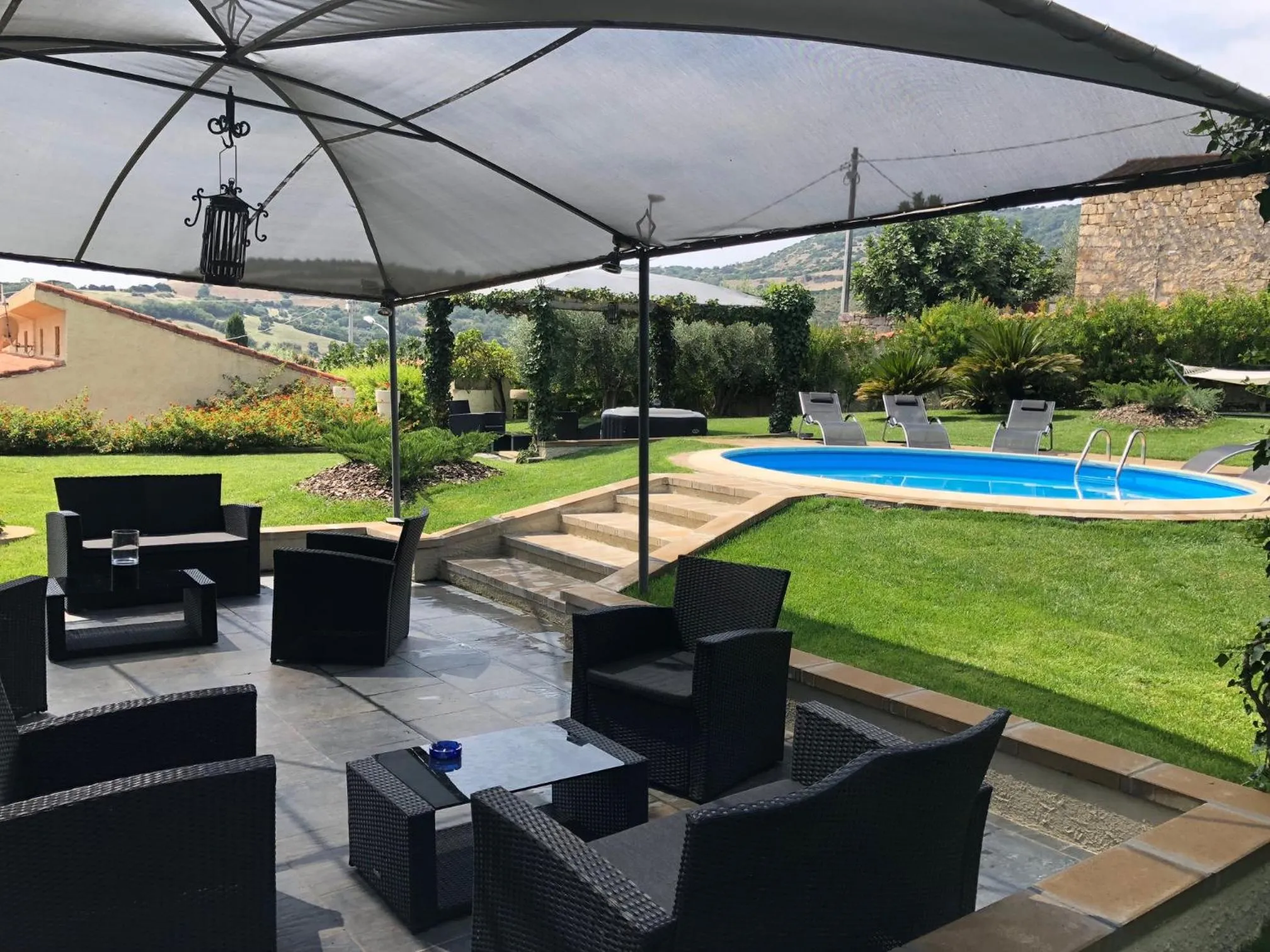 Swimming pool in Borgo Antico XIX sec.