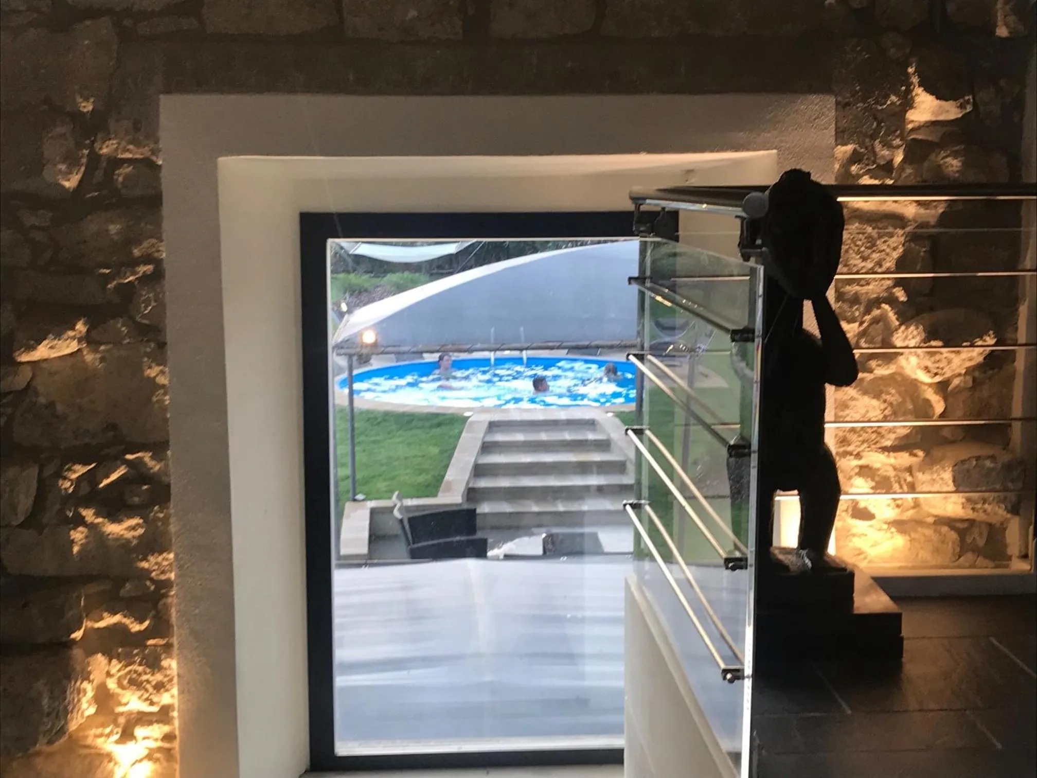 Pool view in Borgo Antico XIX sec.