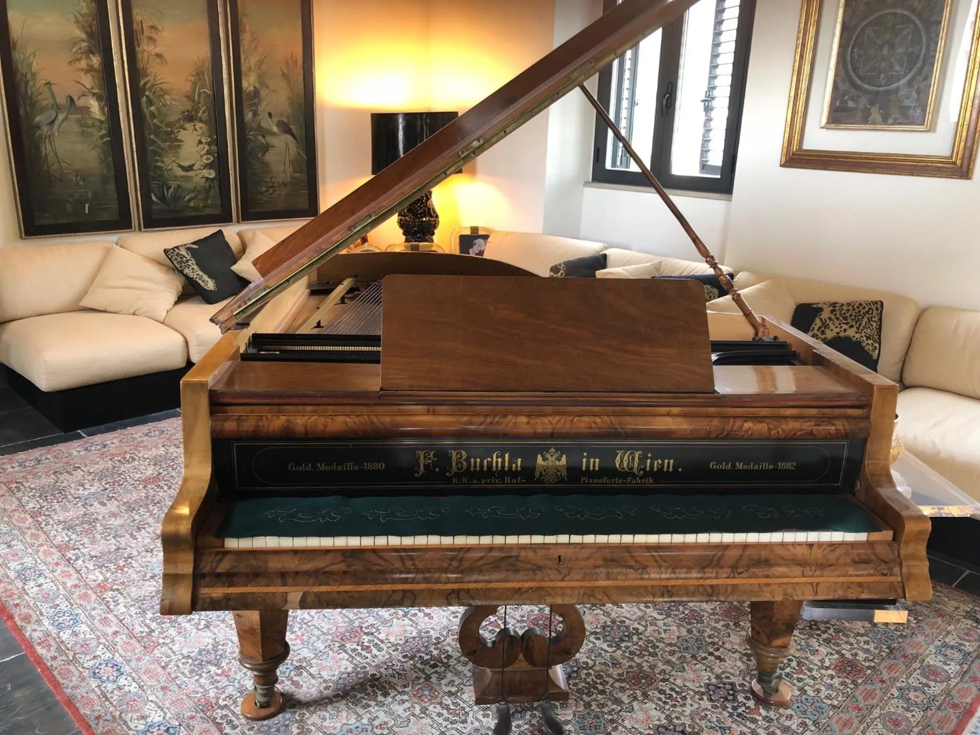 Living room in Borgo Antico XIX sec.