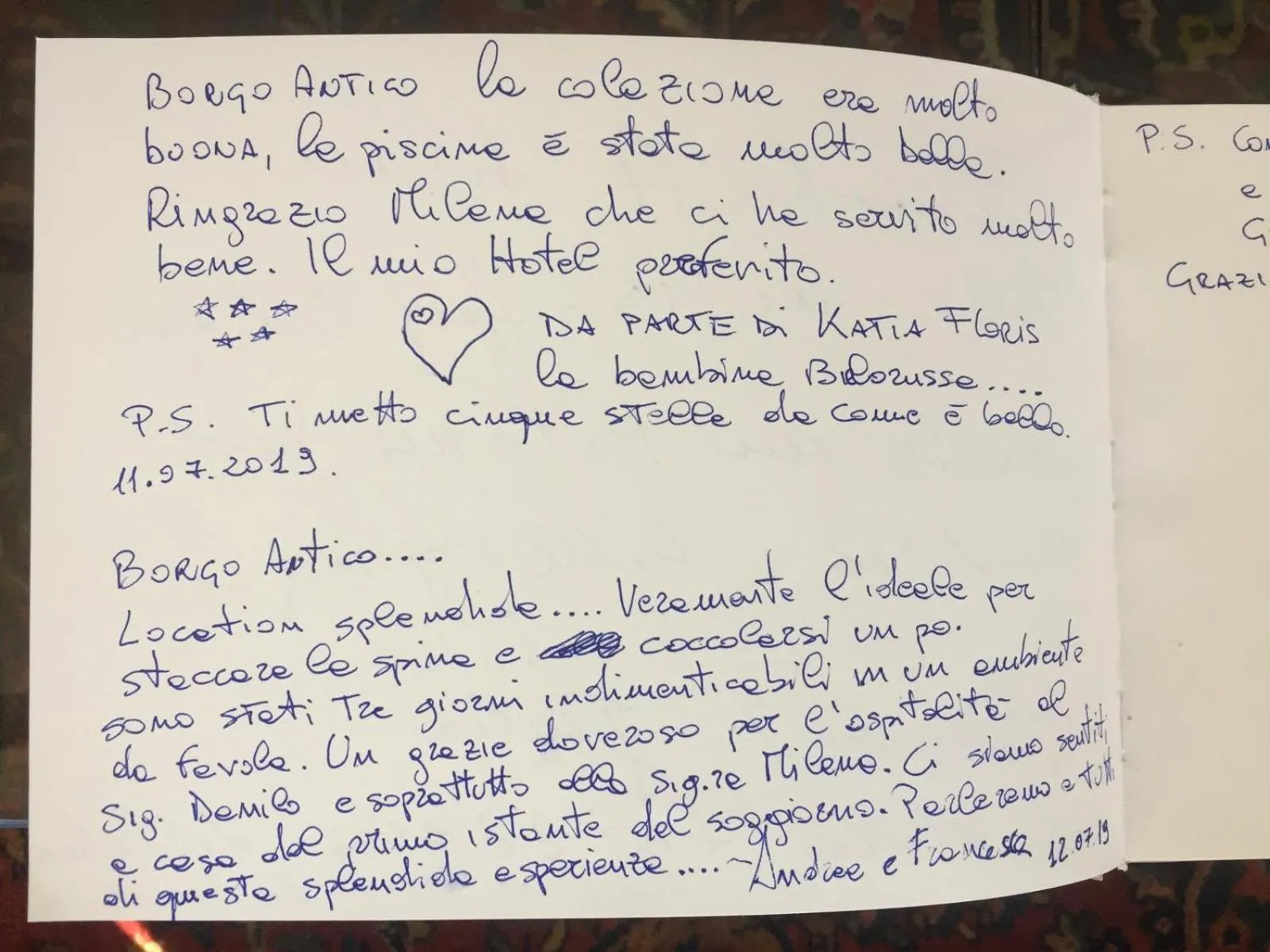 Text overlay in Borgo Antico XIX sec.