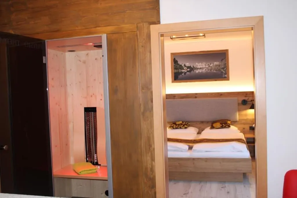 Bed in Hotel Erlebniswelt Stocker