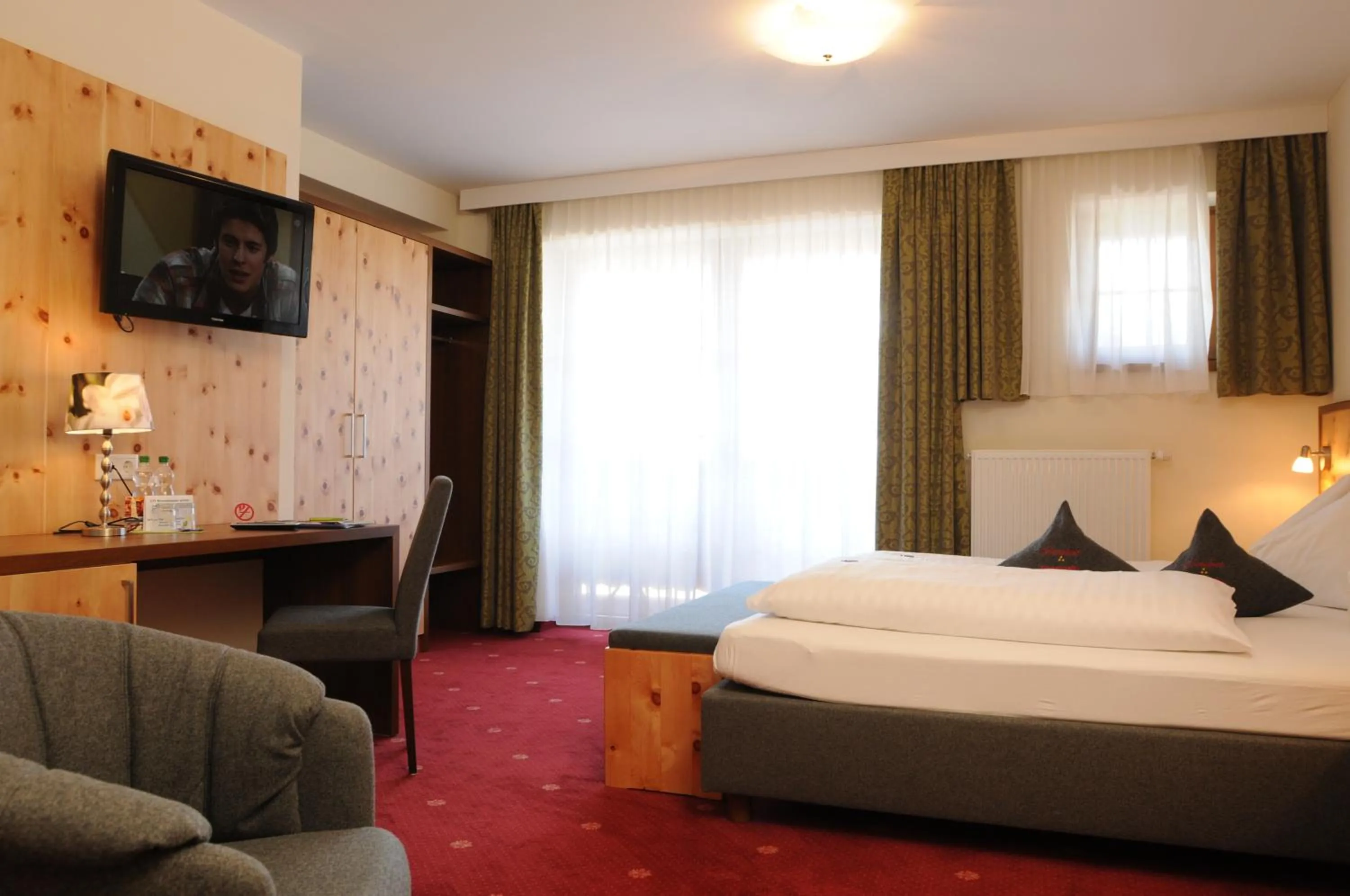 Bed in Hotel Erlebniswelt Stocker