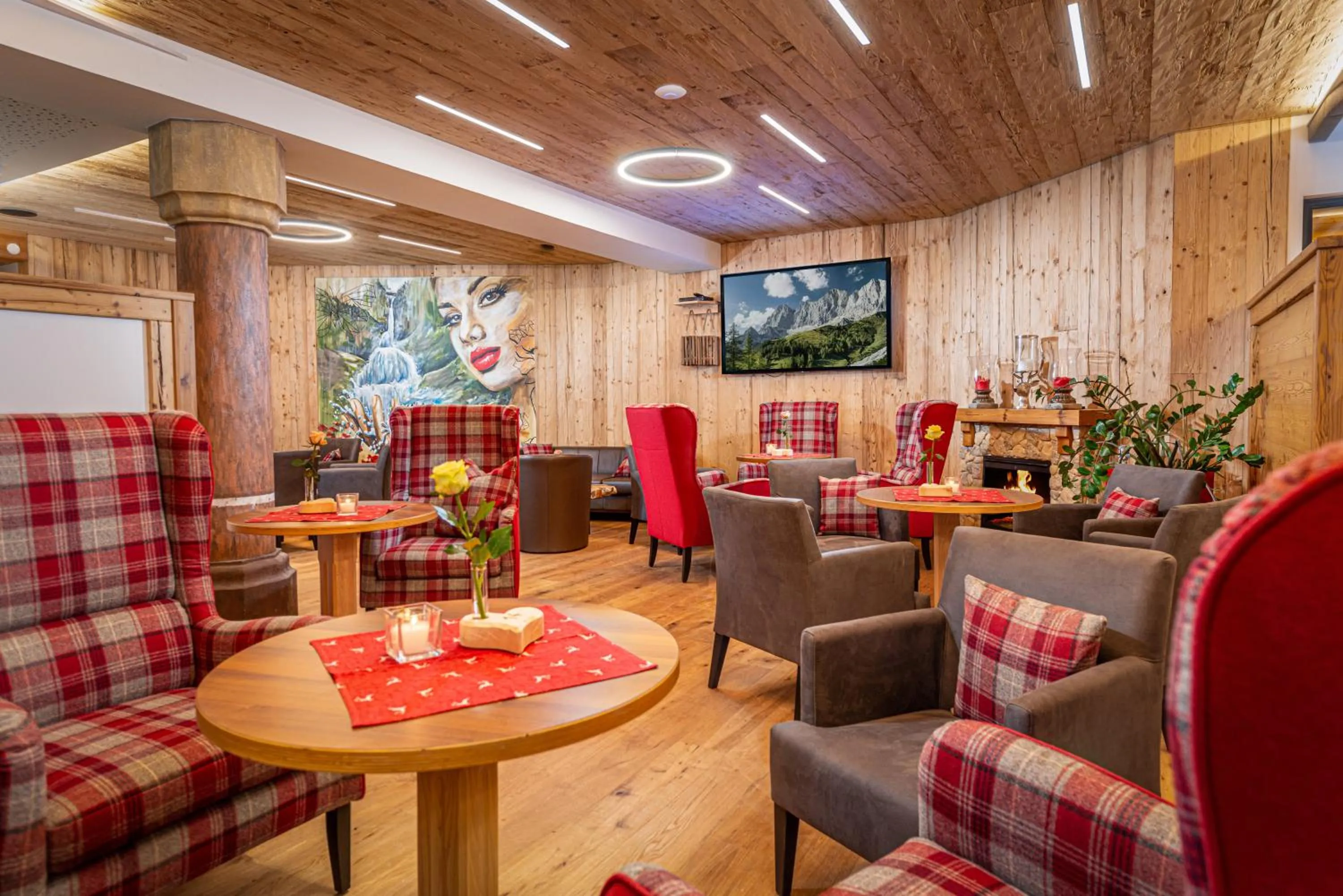 Lounge or bar in Hotel Erlebniswelt Stocker