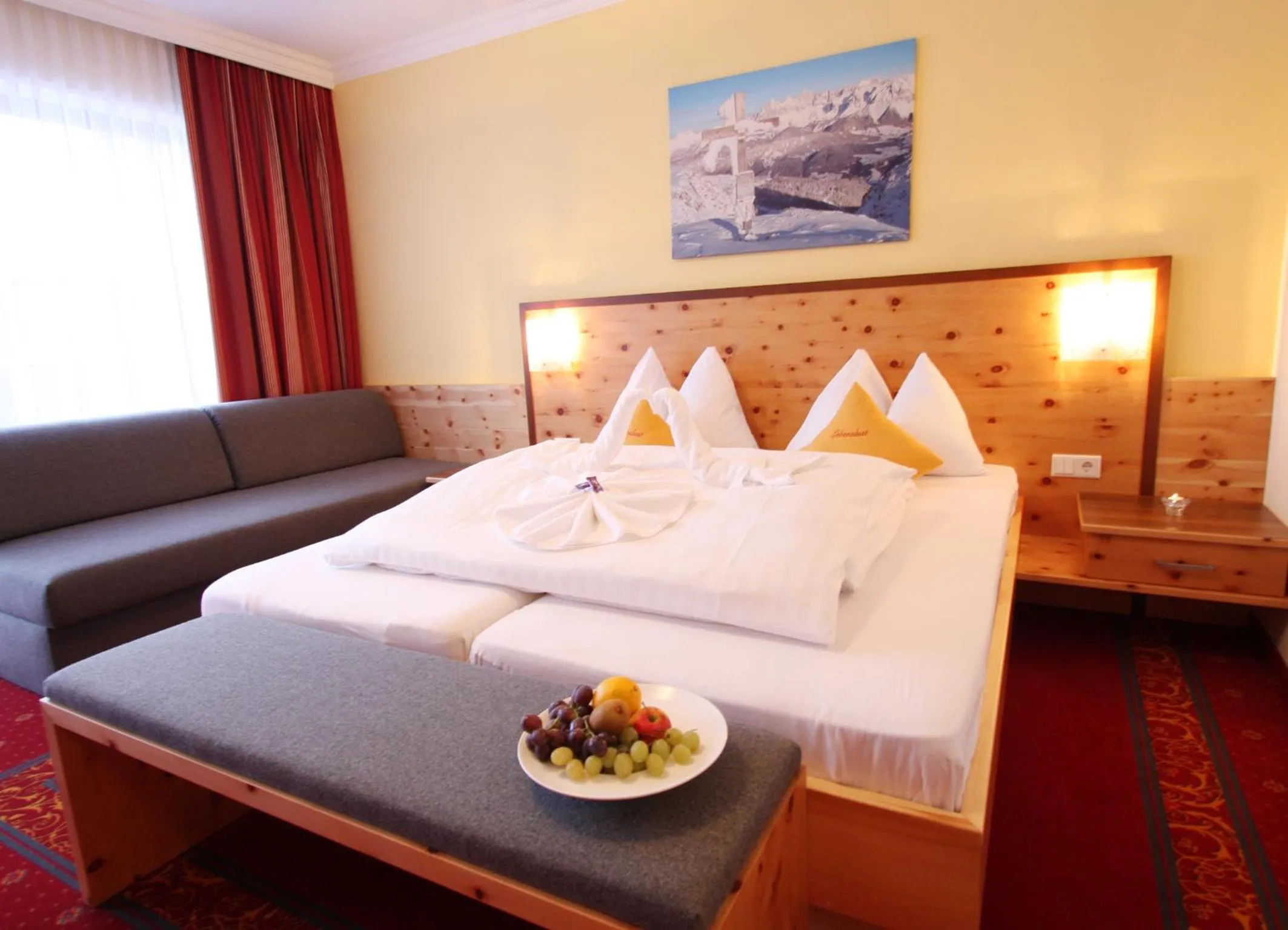 Bed in Hotel Erlebniswelt Stocker