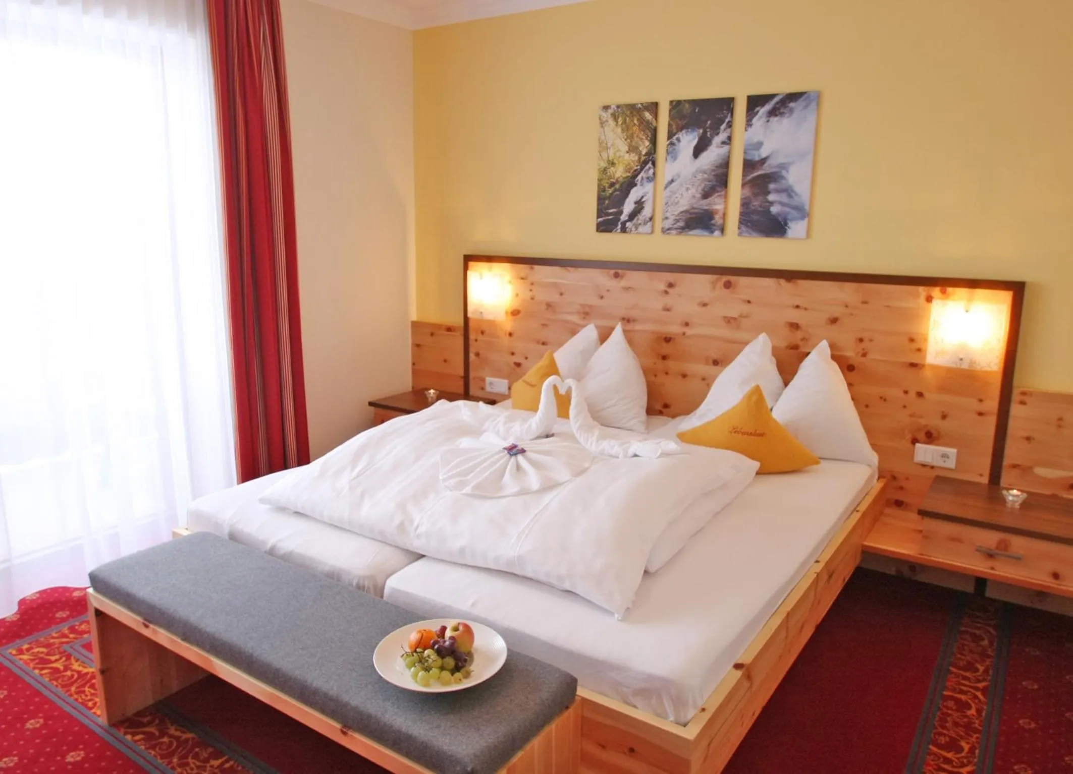 Bed in Hotel Erlebniswelt Stocker