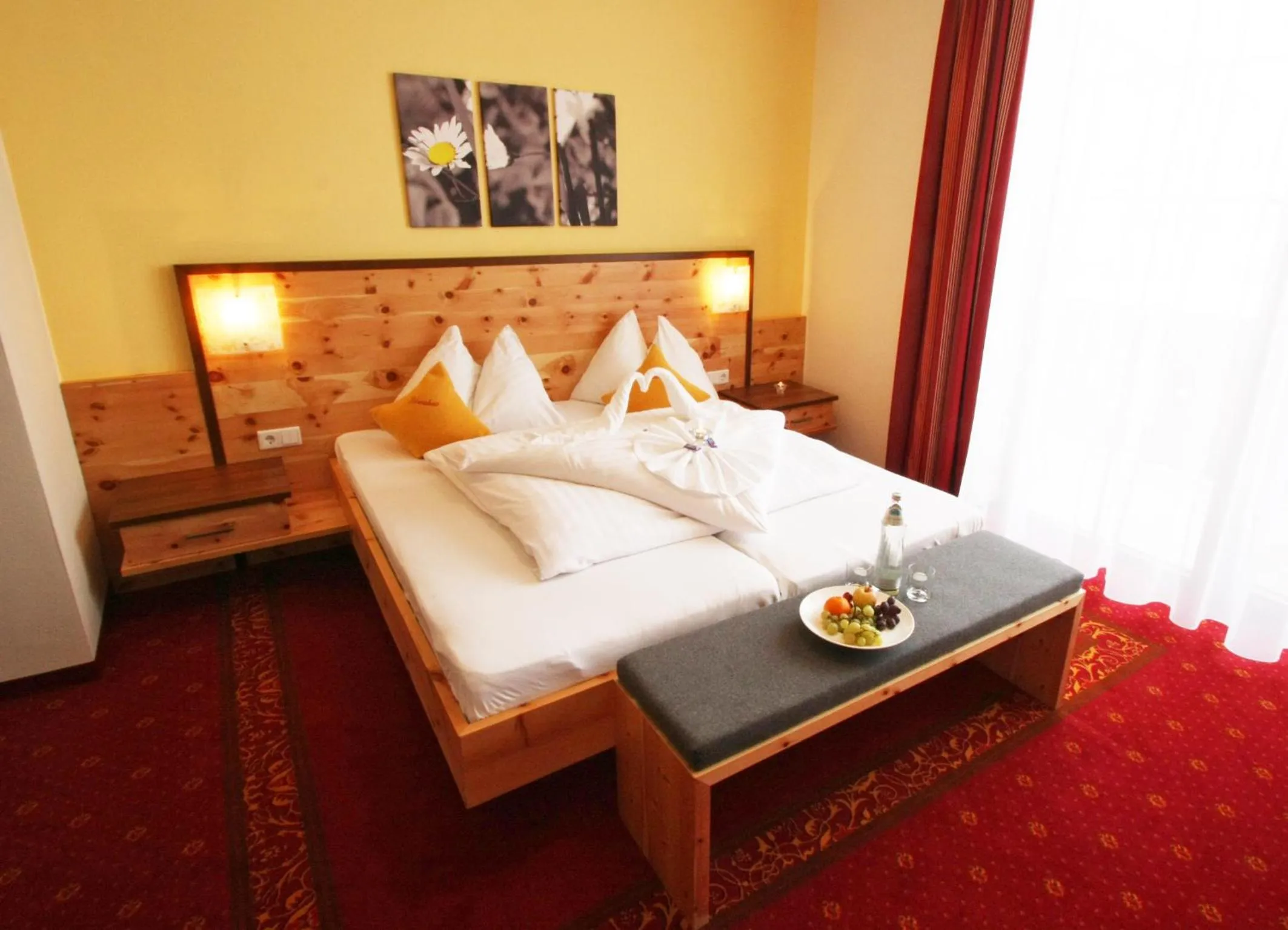 Bed in Hotel Erlebniswelt Stocker