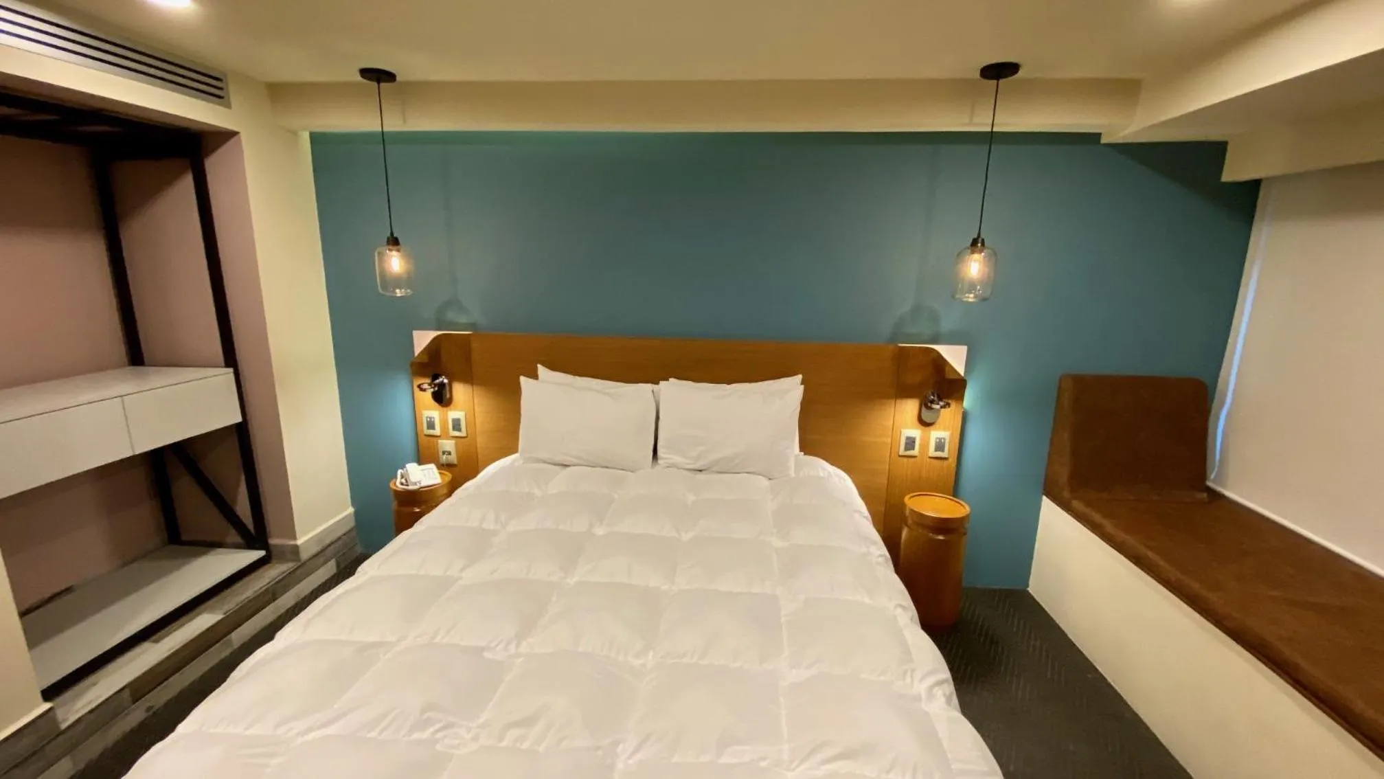 Photo of the whole room, Bed in Hotel Clé Reforma Insurgentes