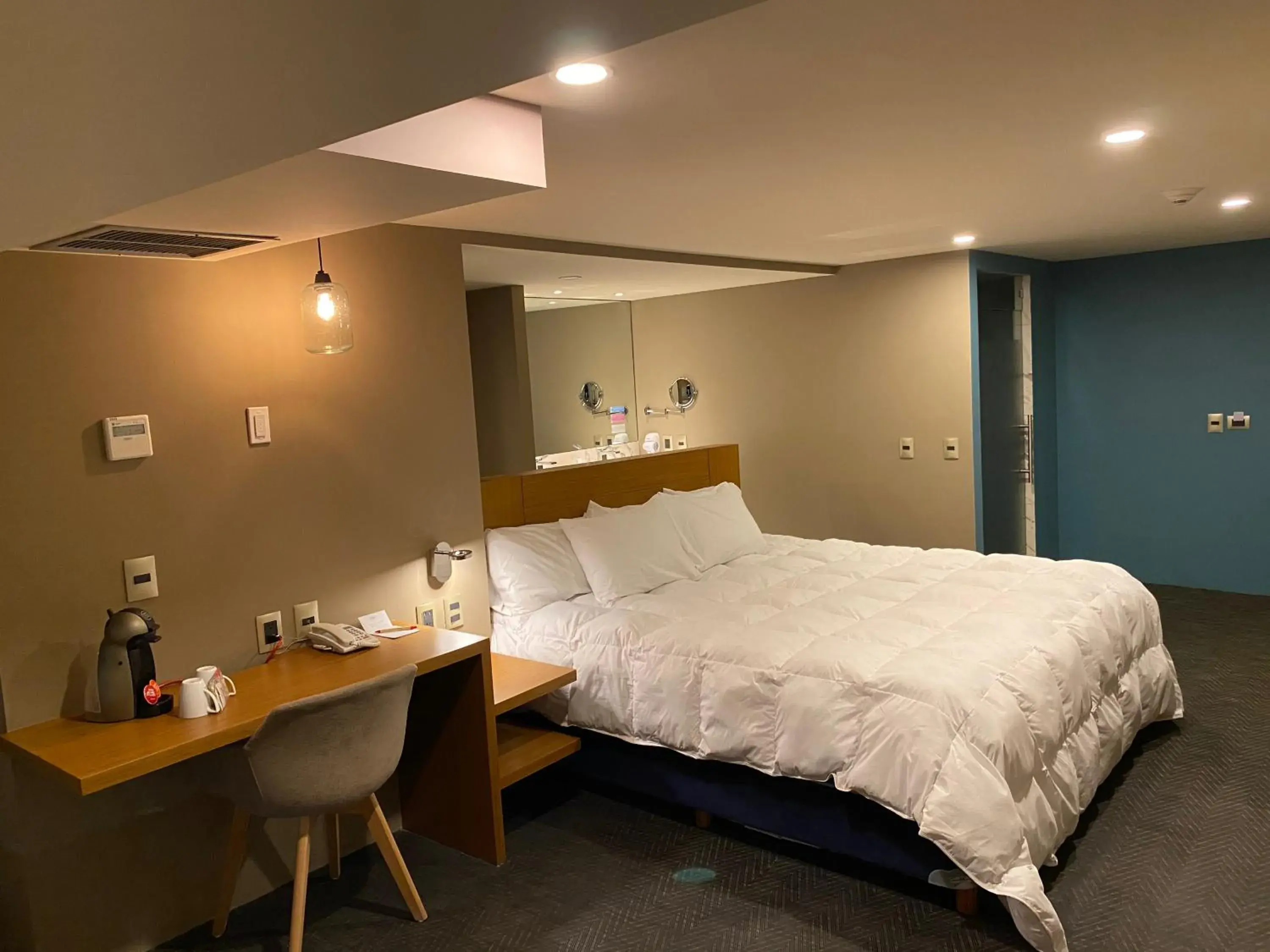 Bed in Hotel Clé Reforma Insurgentes Bed in Hotel Clé Reforma Insurgentes