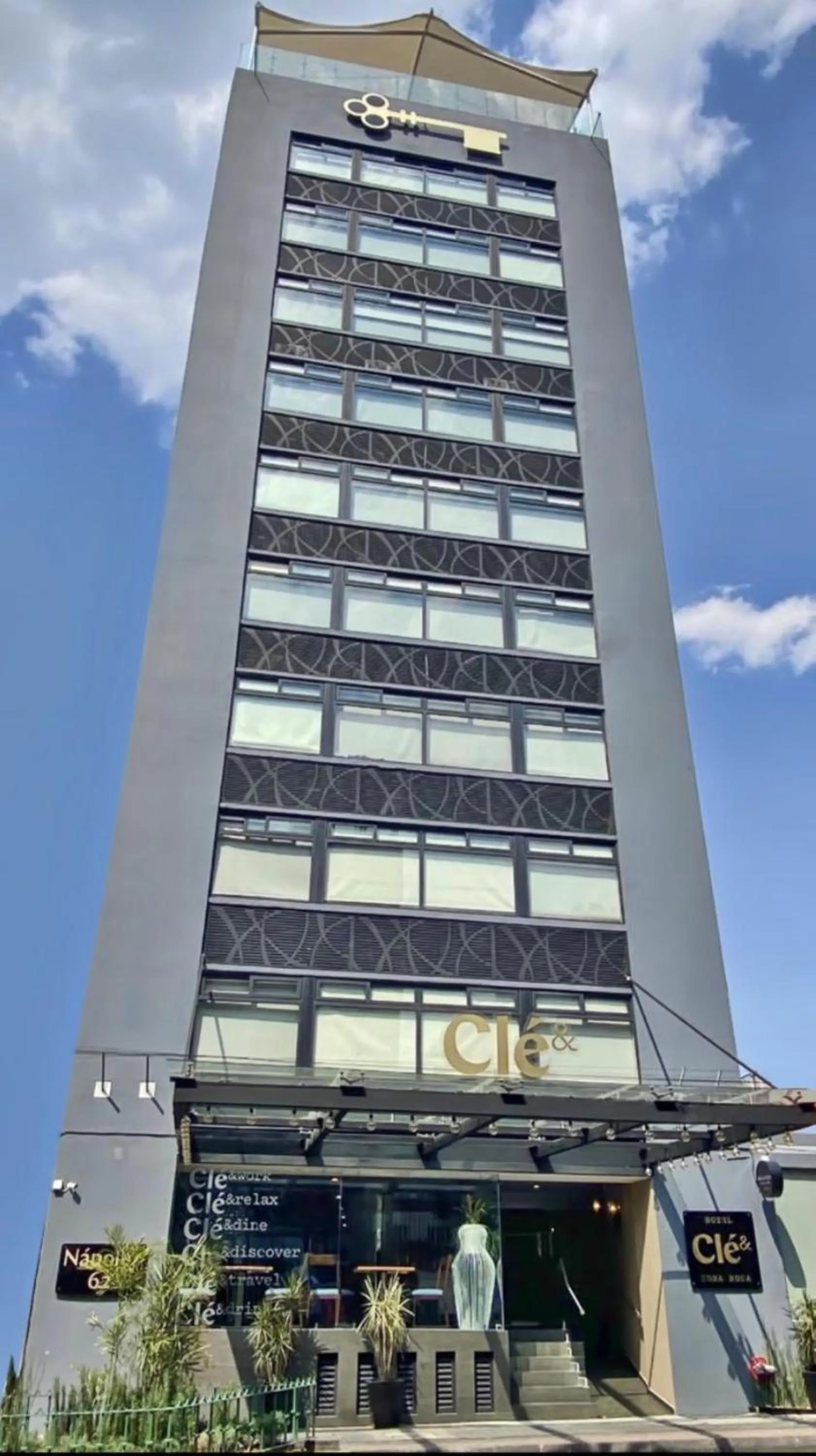 Facade/entrance in Hotel Clé Reforma Insurgentes