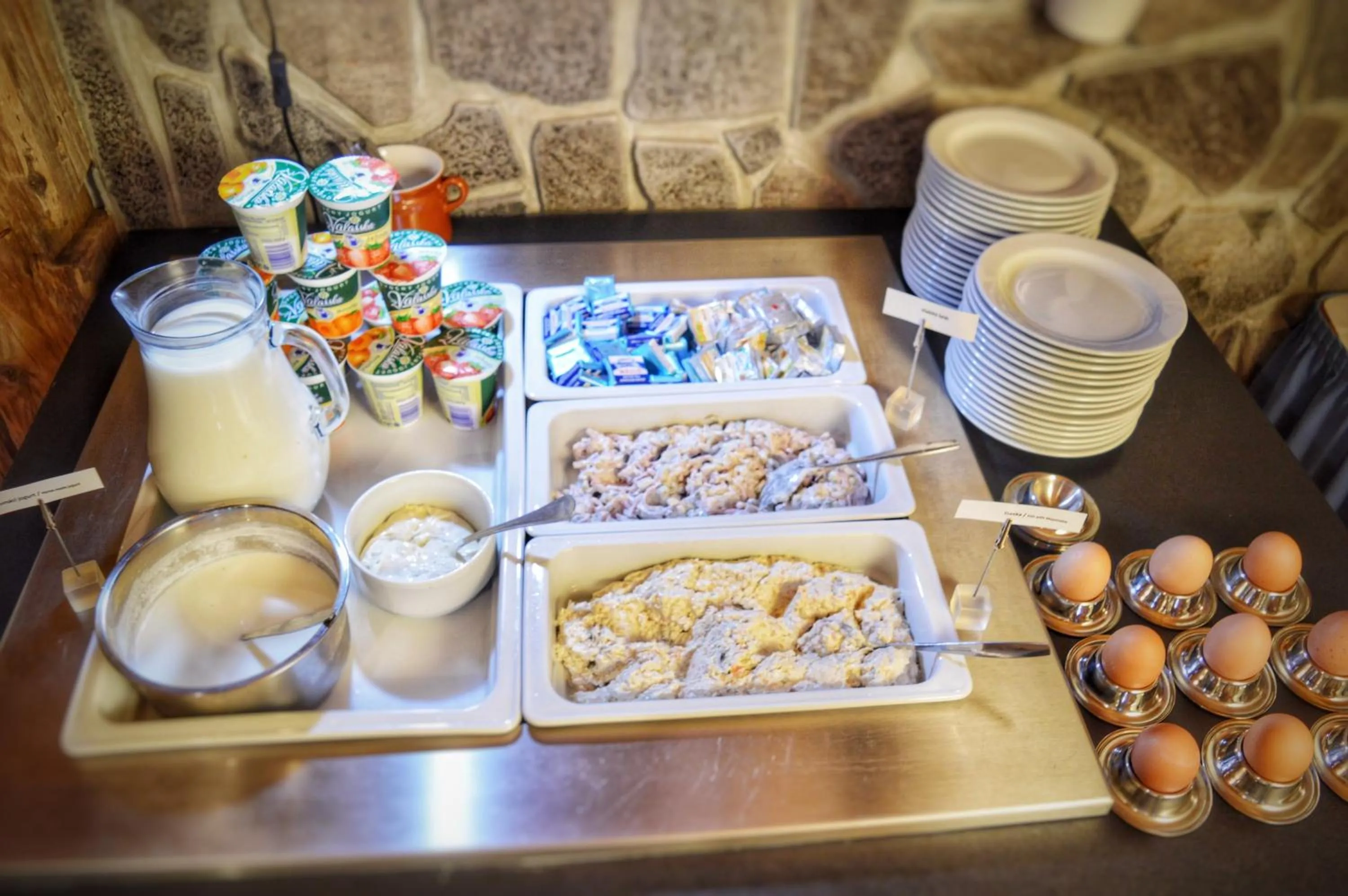 Food and drinks in Penzion Maria