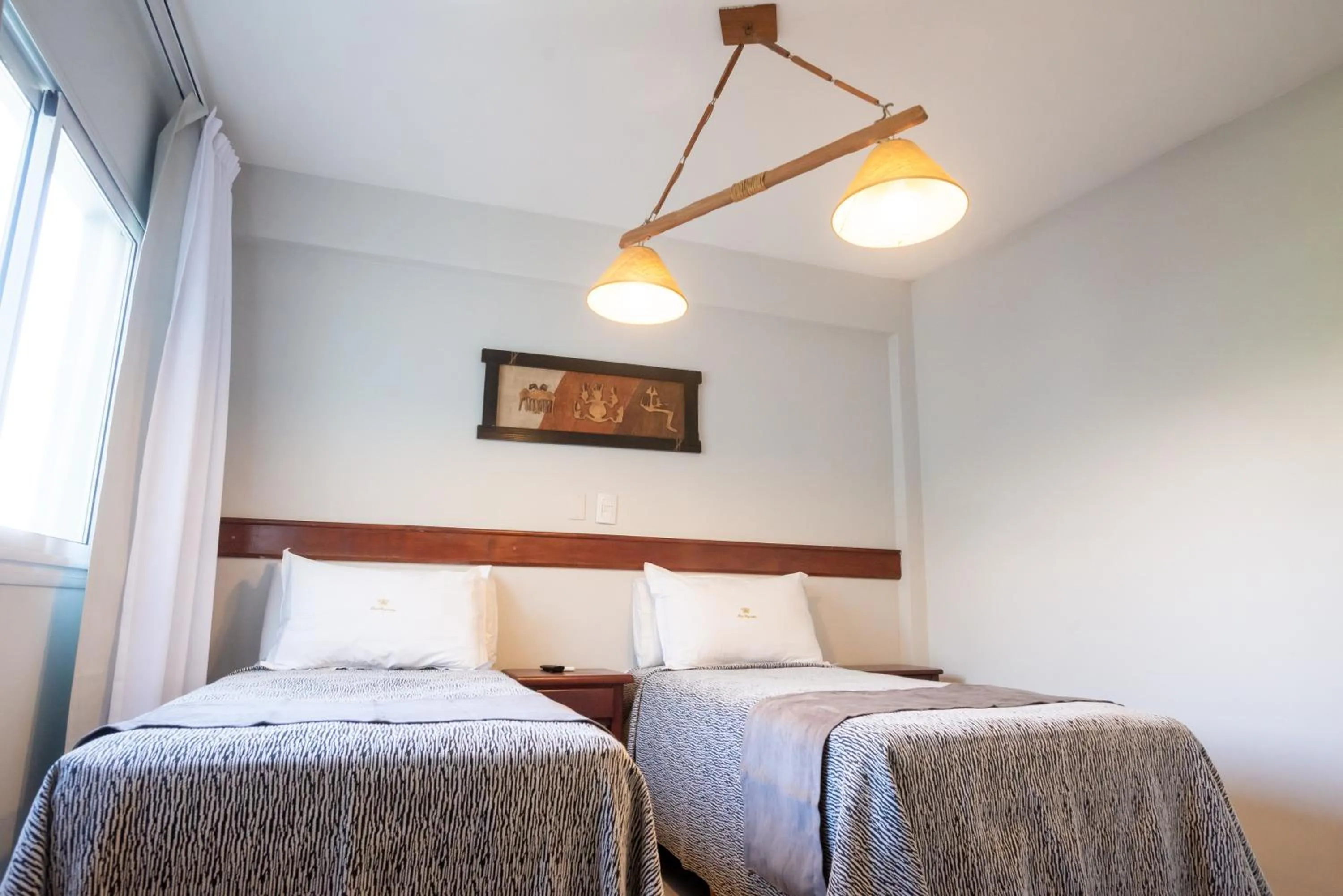 Bed in Hotel Termal Emperatriz Termas de Río Hondo