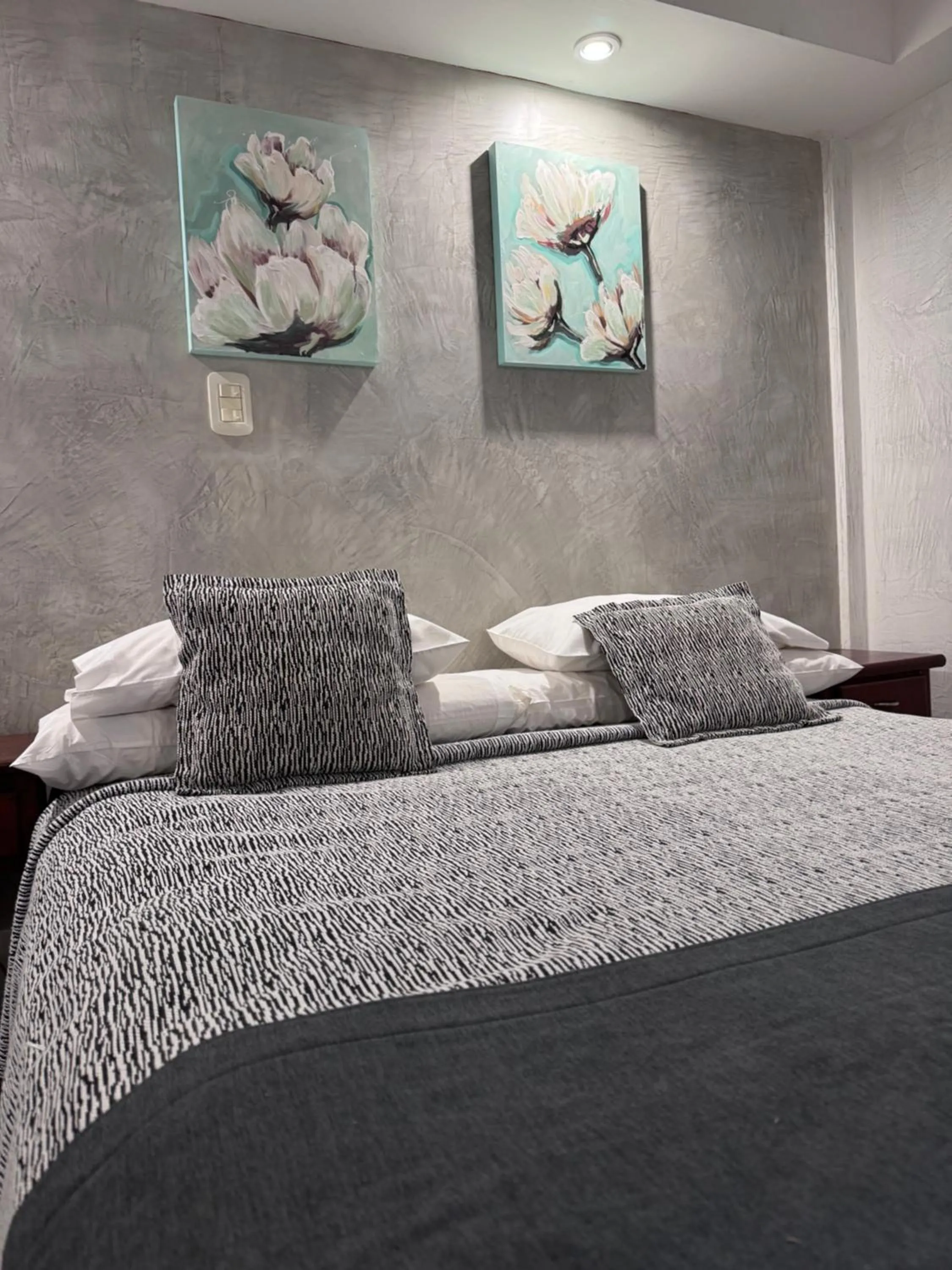 Bed in Hotel Termal Emperatriz Termas de Río Hondo