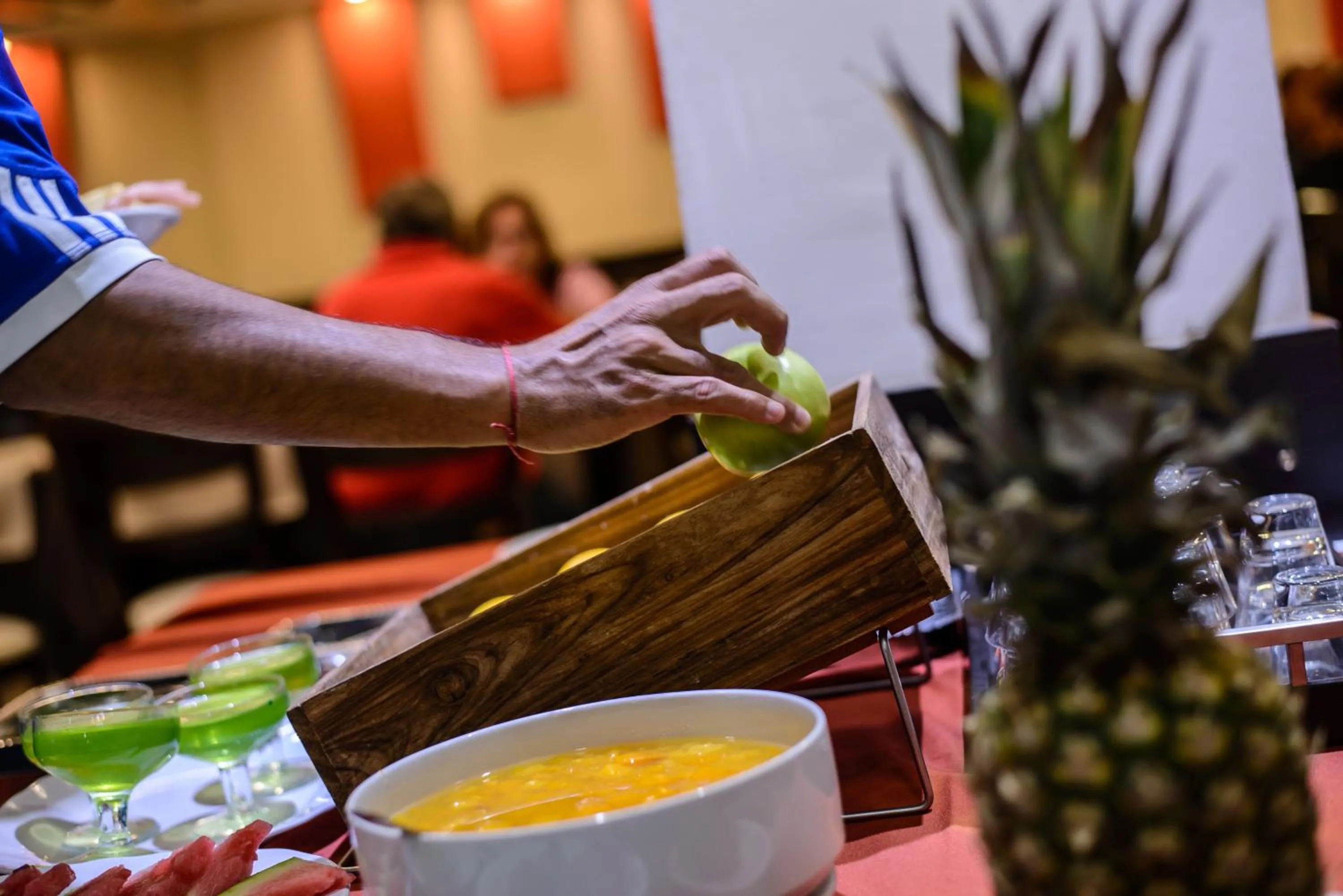 Food and drinks in Hotel Termal Emperatriz Termas de Río Hondo