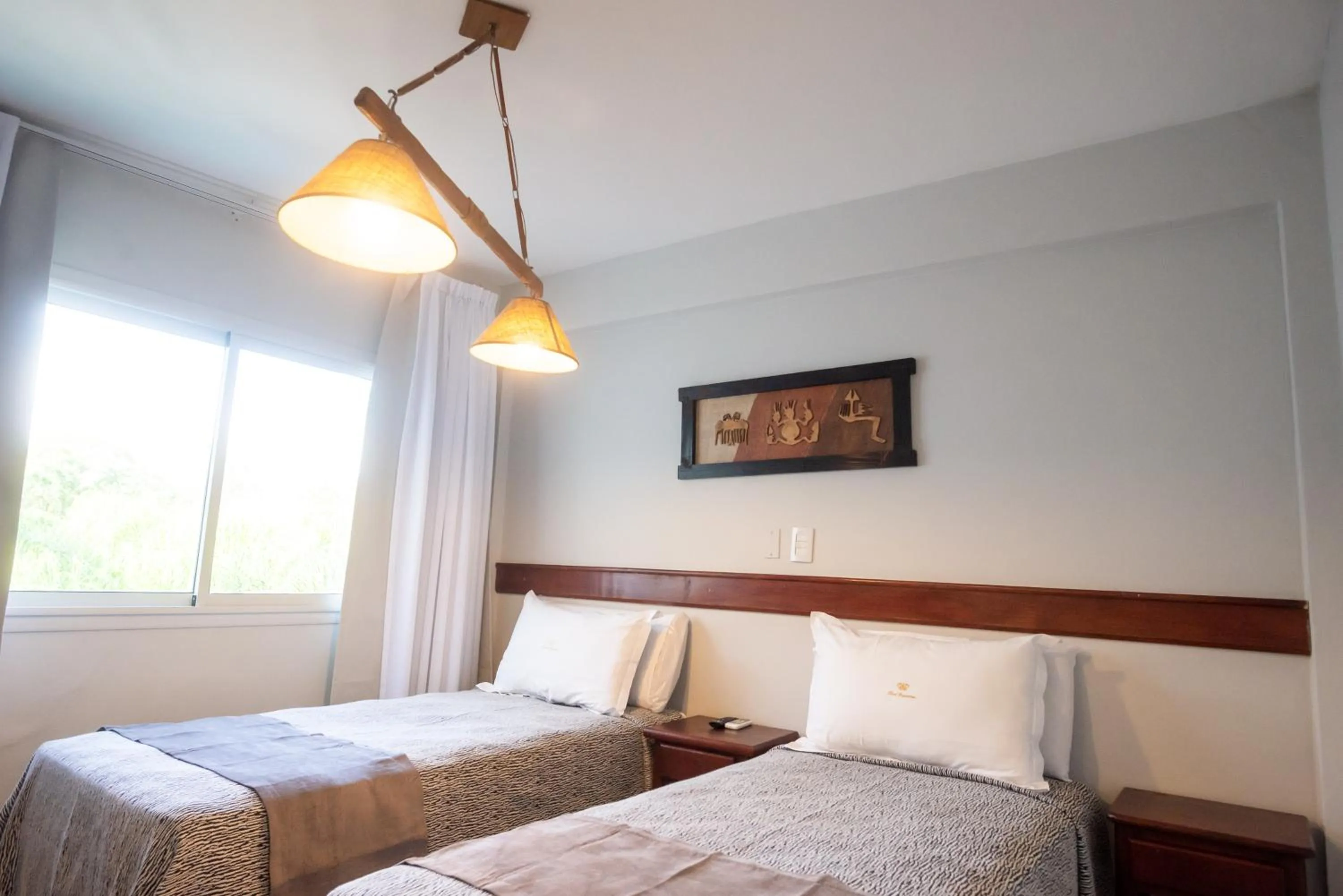 Bed in Hotel Termal Emperatriz Termas de Río Hondo