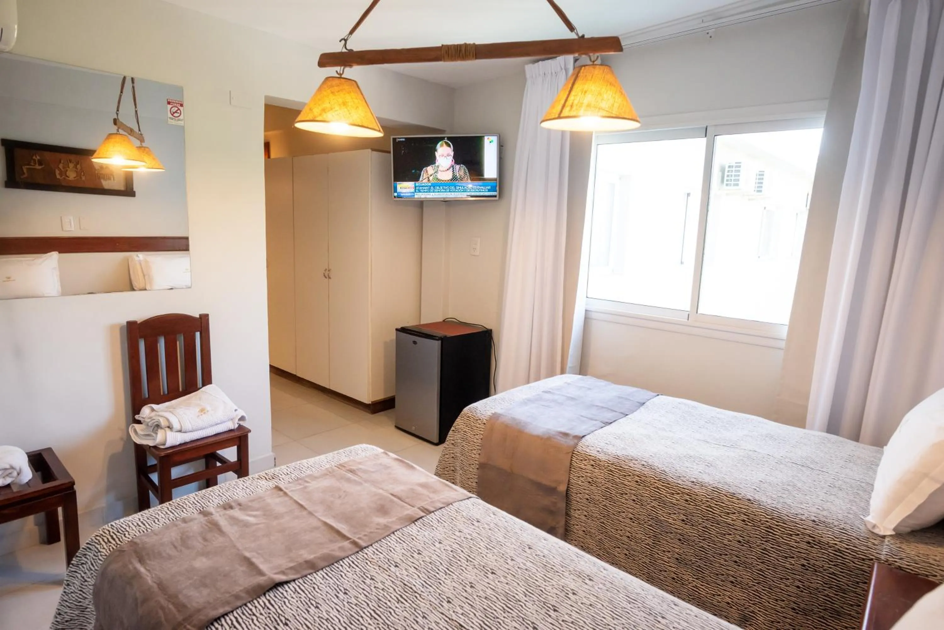 Bed in Hotel Termal Emperatriz Termas de Río Hondo