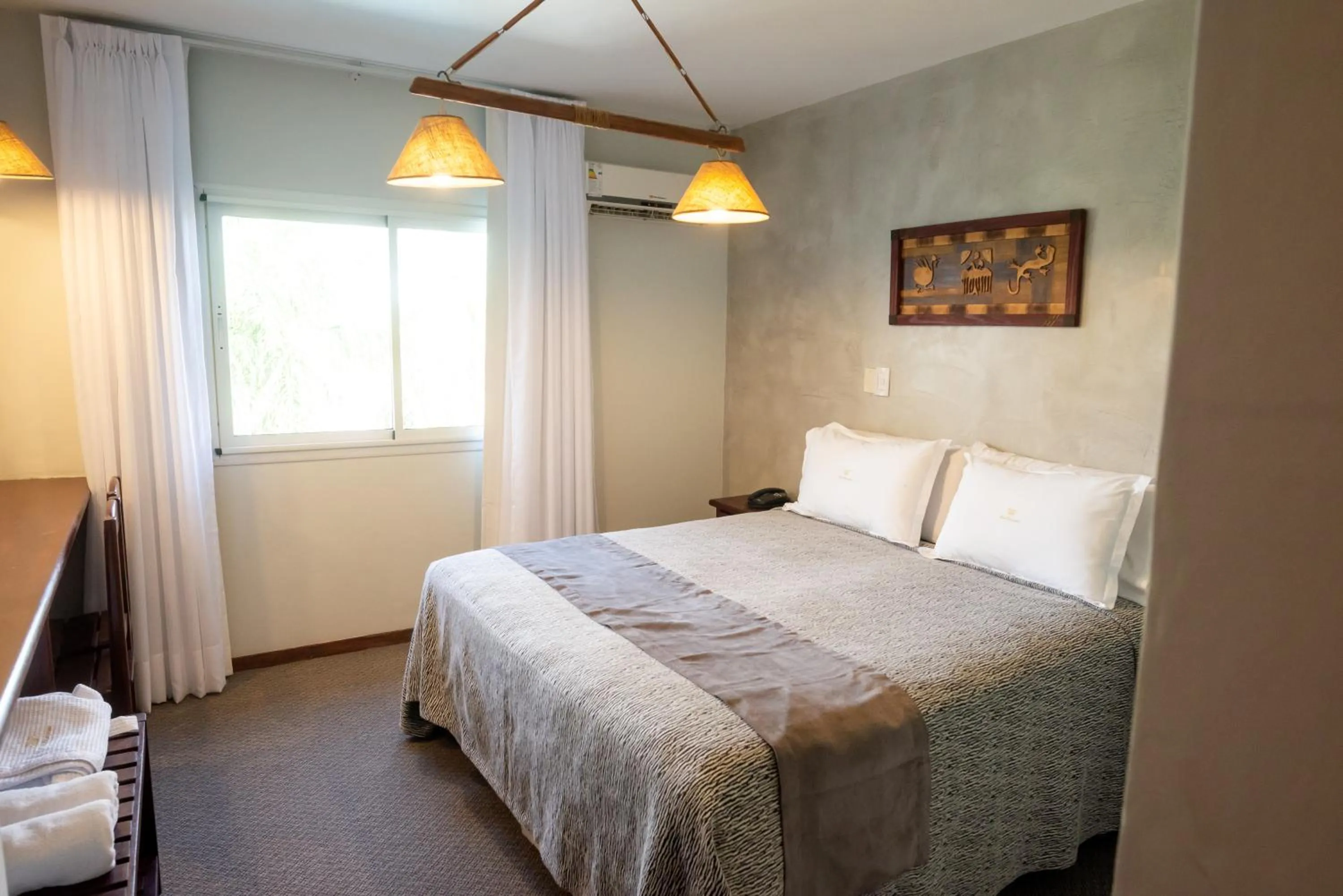 Bed in Hotel Termal Emperatriz Termas de Río Hondo