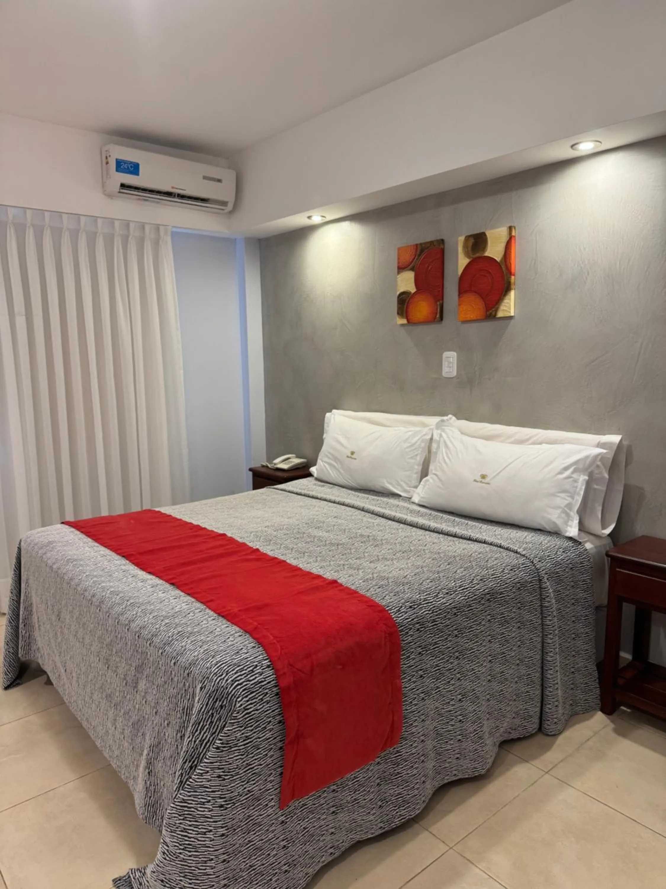 Bed in Hotel Termal Emperatriz Termas de Río Hondo