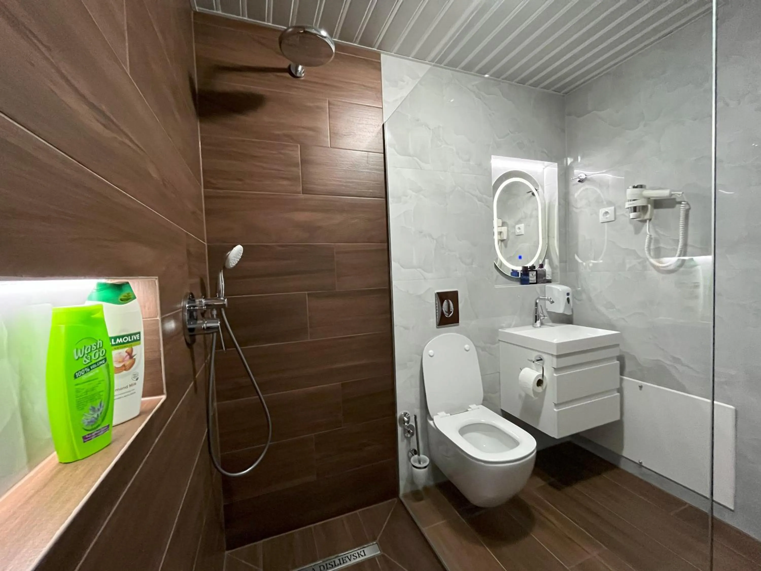 Toilet in Villa Dislievski