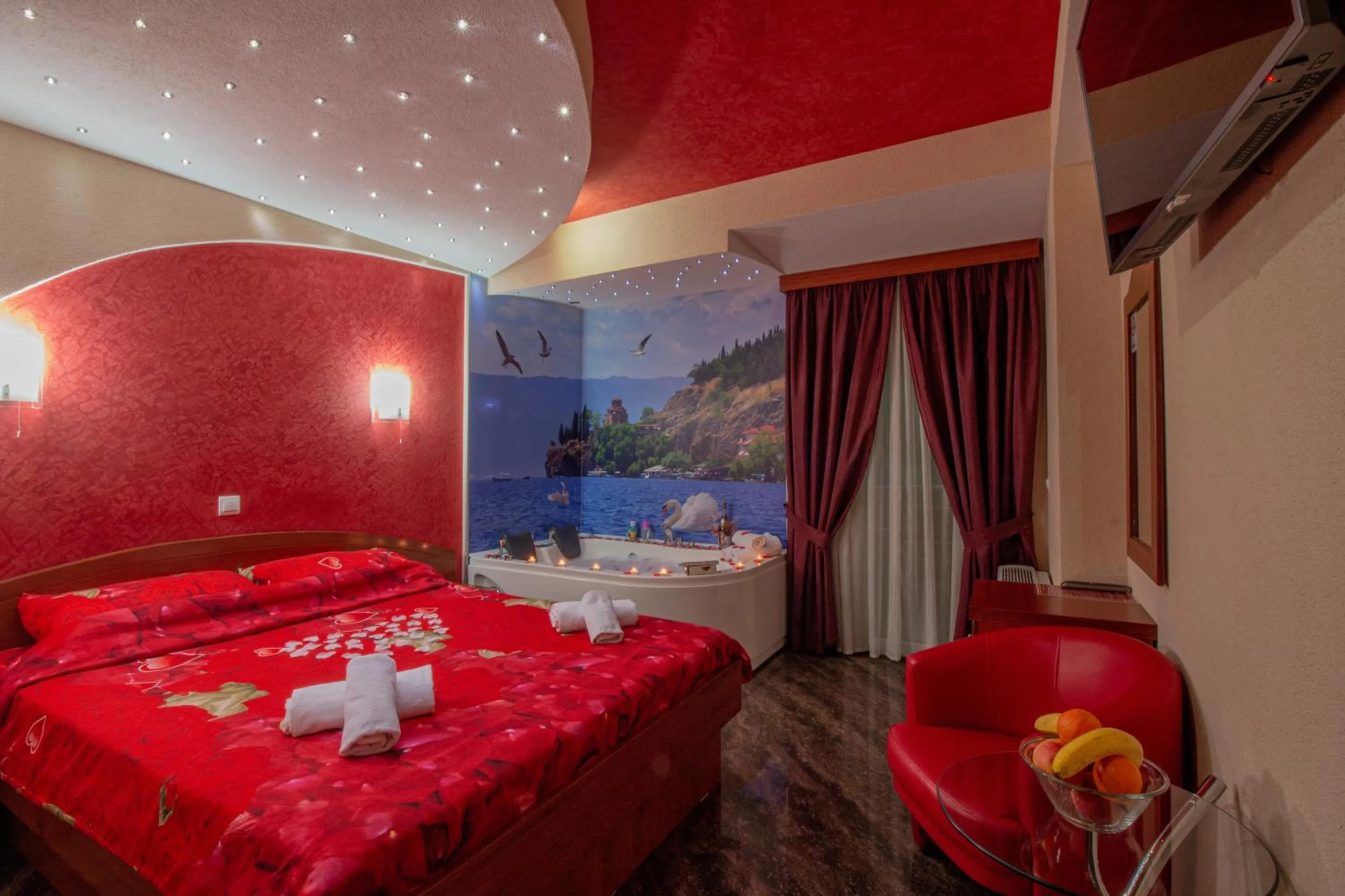 Photo of the whole room, Bed in Villa Dislievski