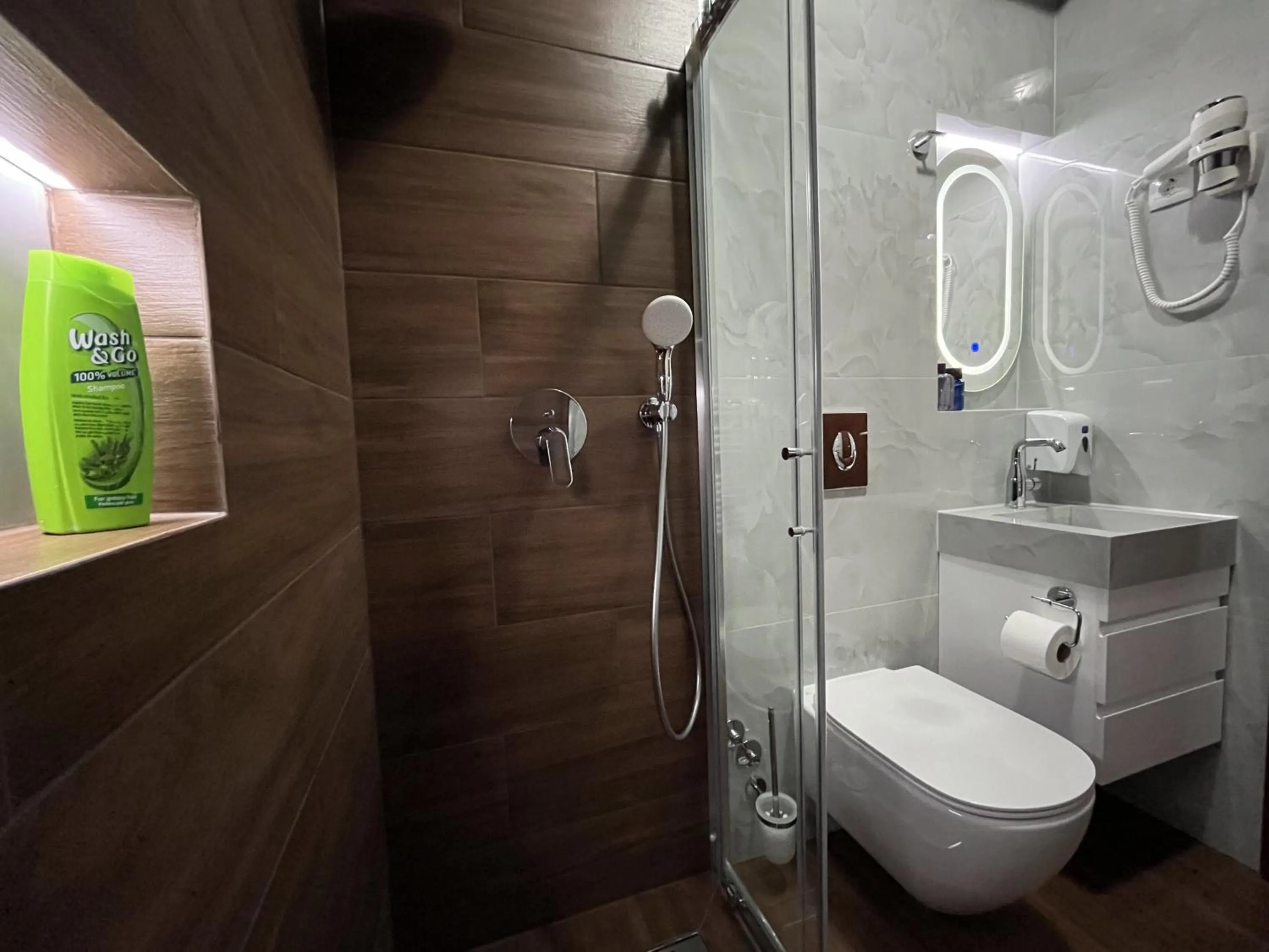 Toilet in Villa Dislievski