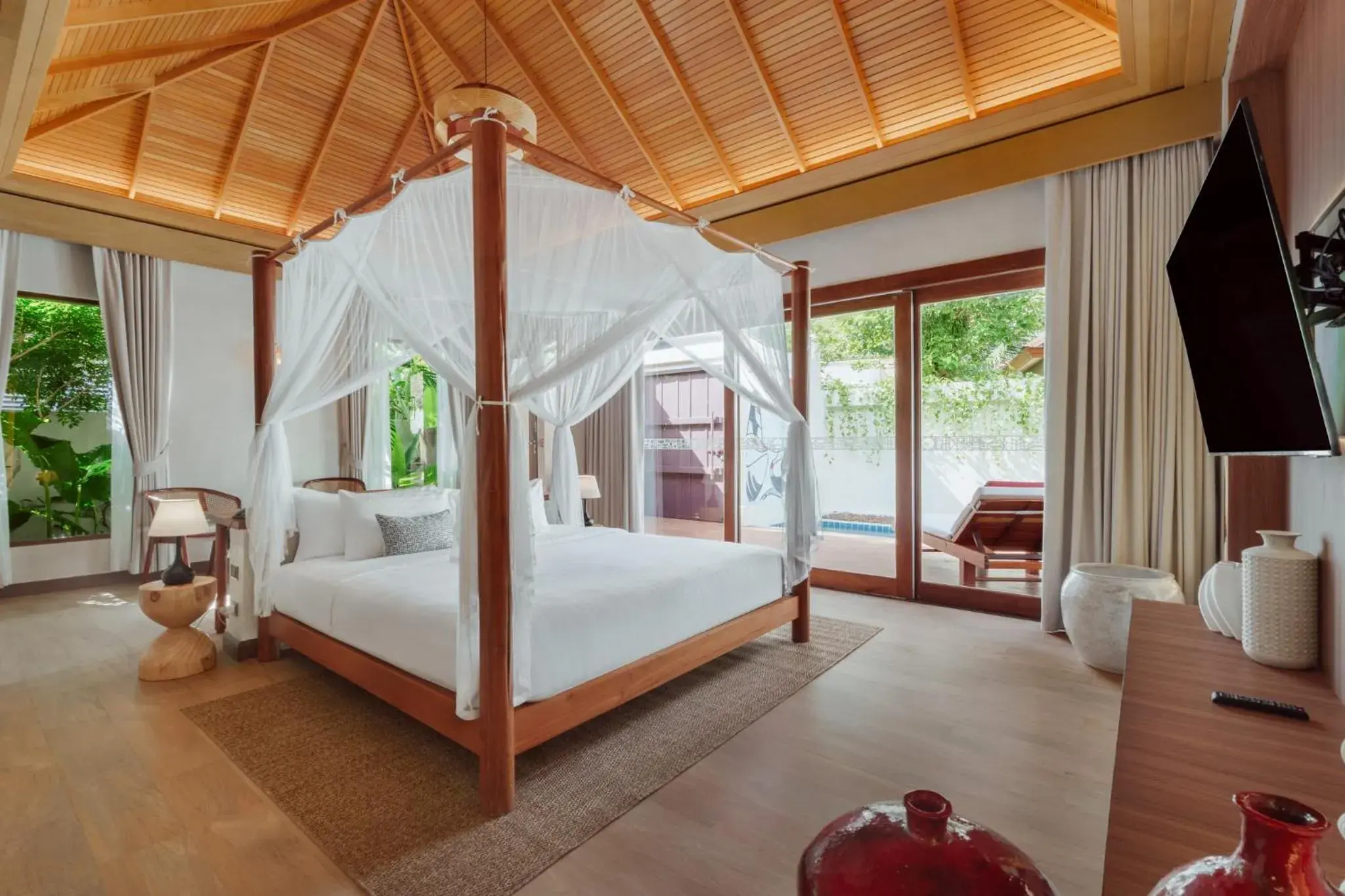 Bed in Metadee Concept Hotel Bed in Metadee Concept Hotel