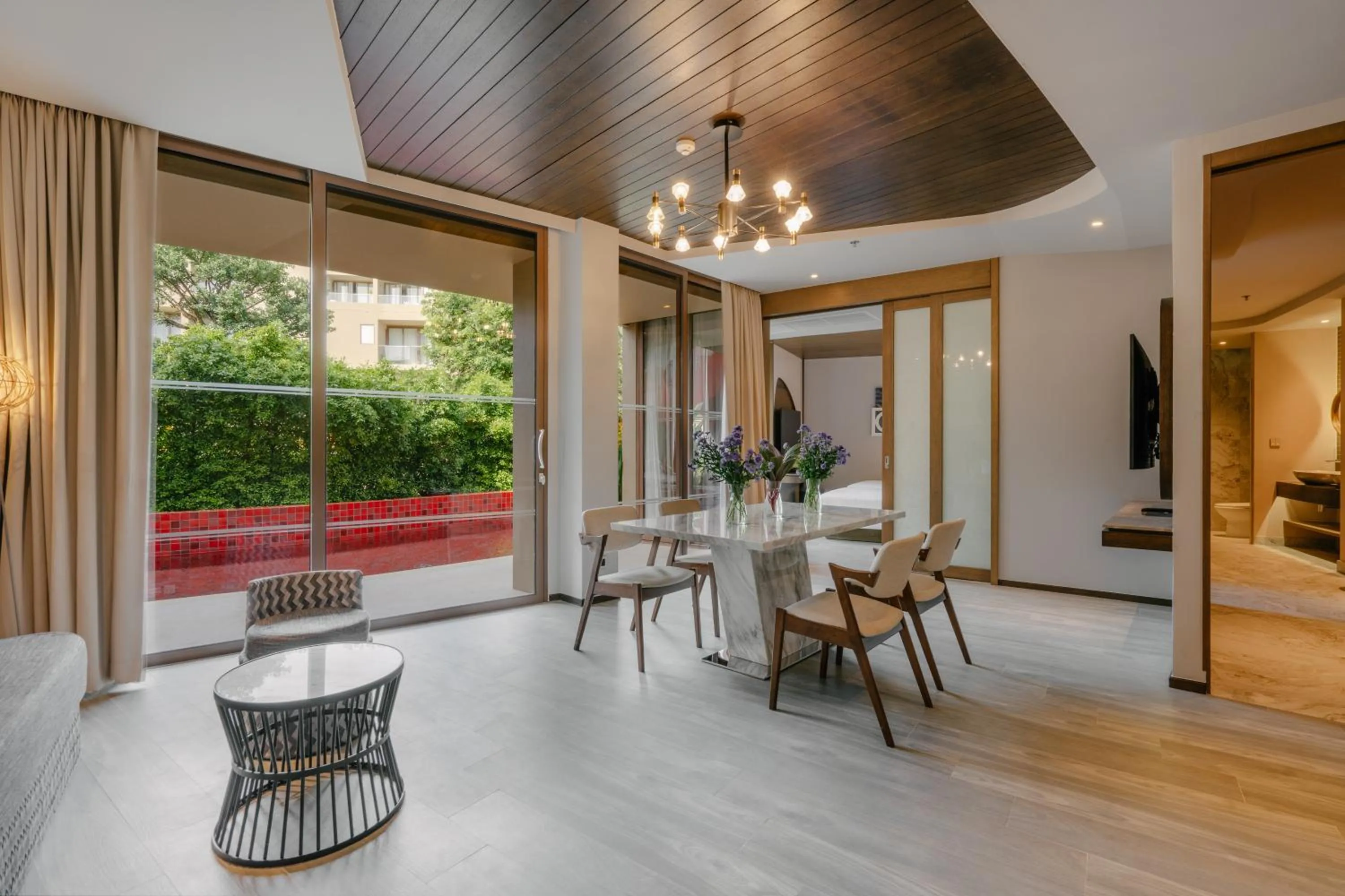 Living room in Metadee Concept Hotel