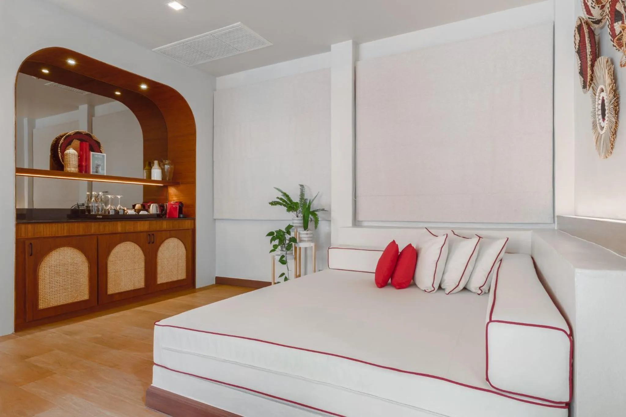 Bed in Metadee Concept Hotel