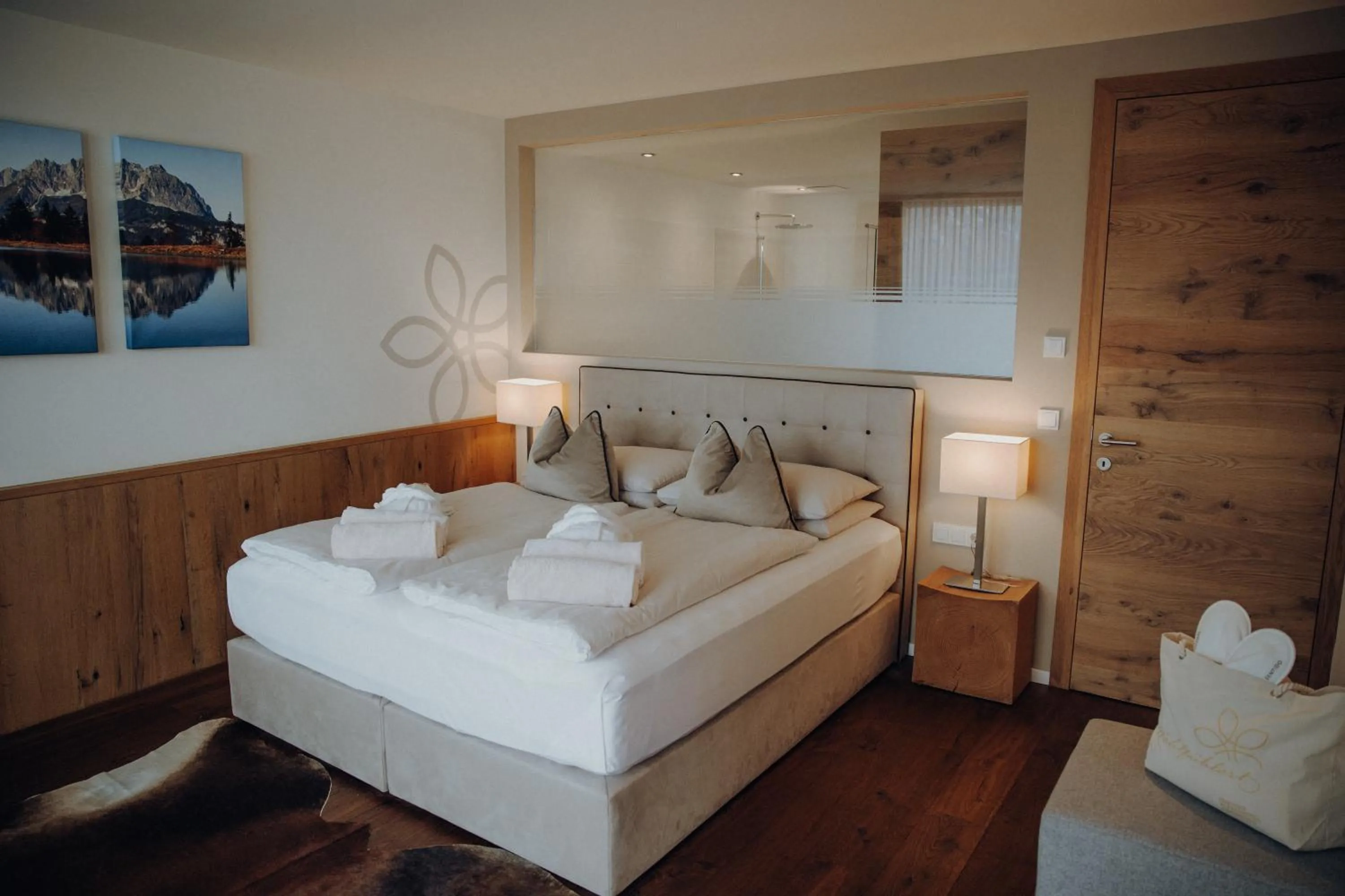 Bed in Alpenhotel Kaiserfels