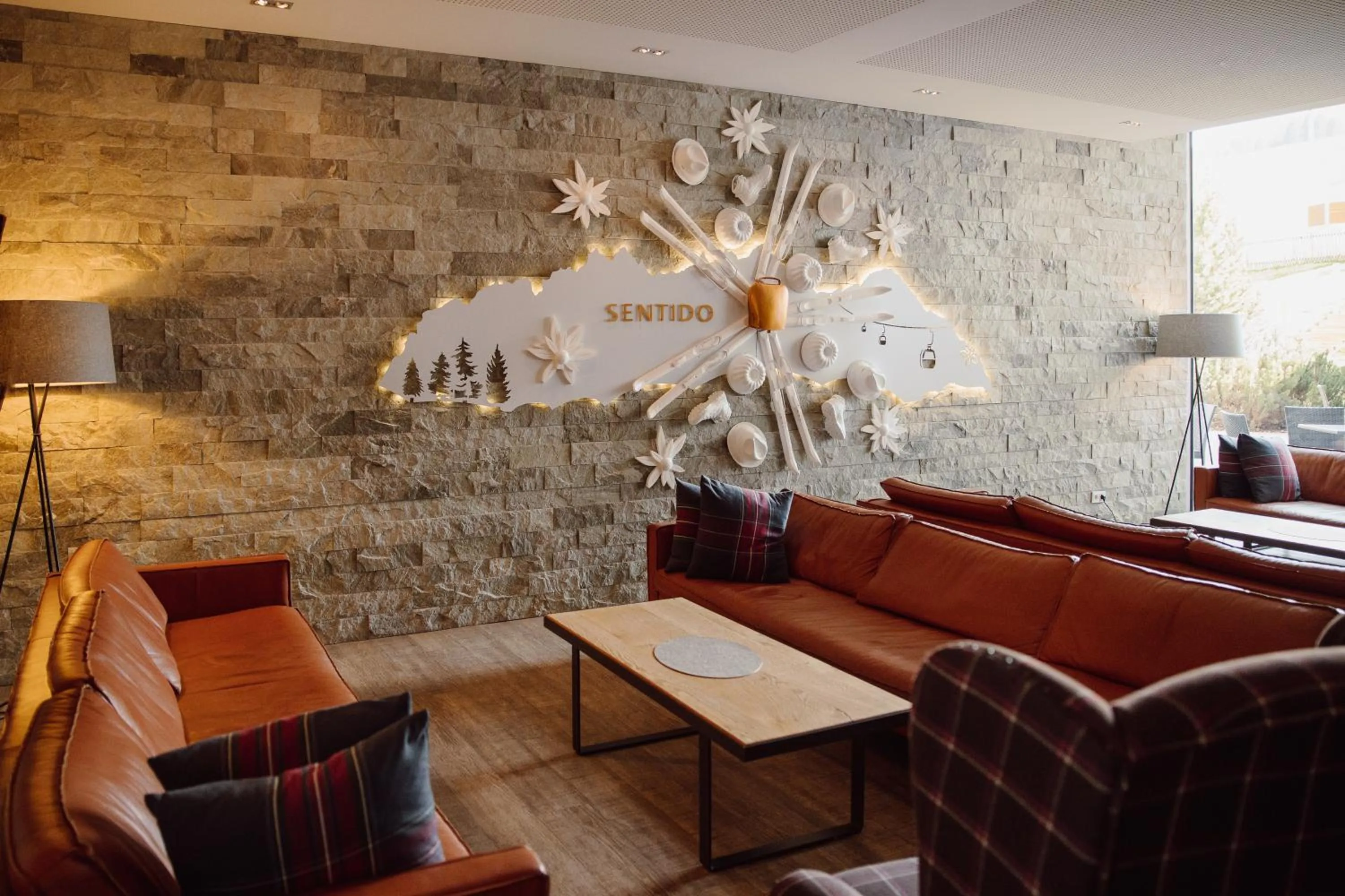 Seating area in Alpenhotel Kaiserfels