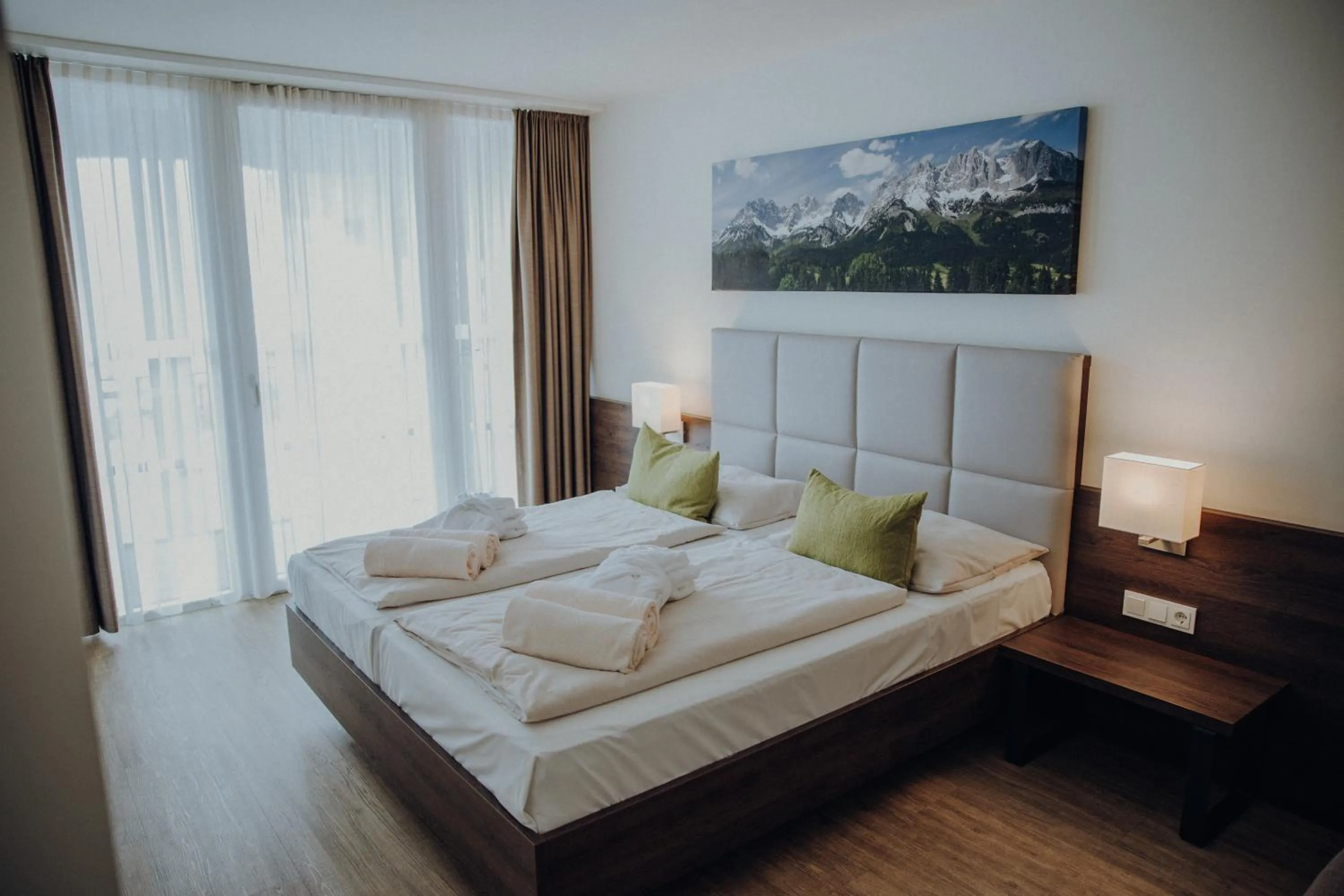 Bed in Alpenhotel Kaiserfels