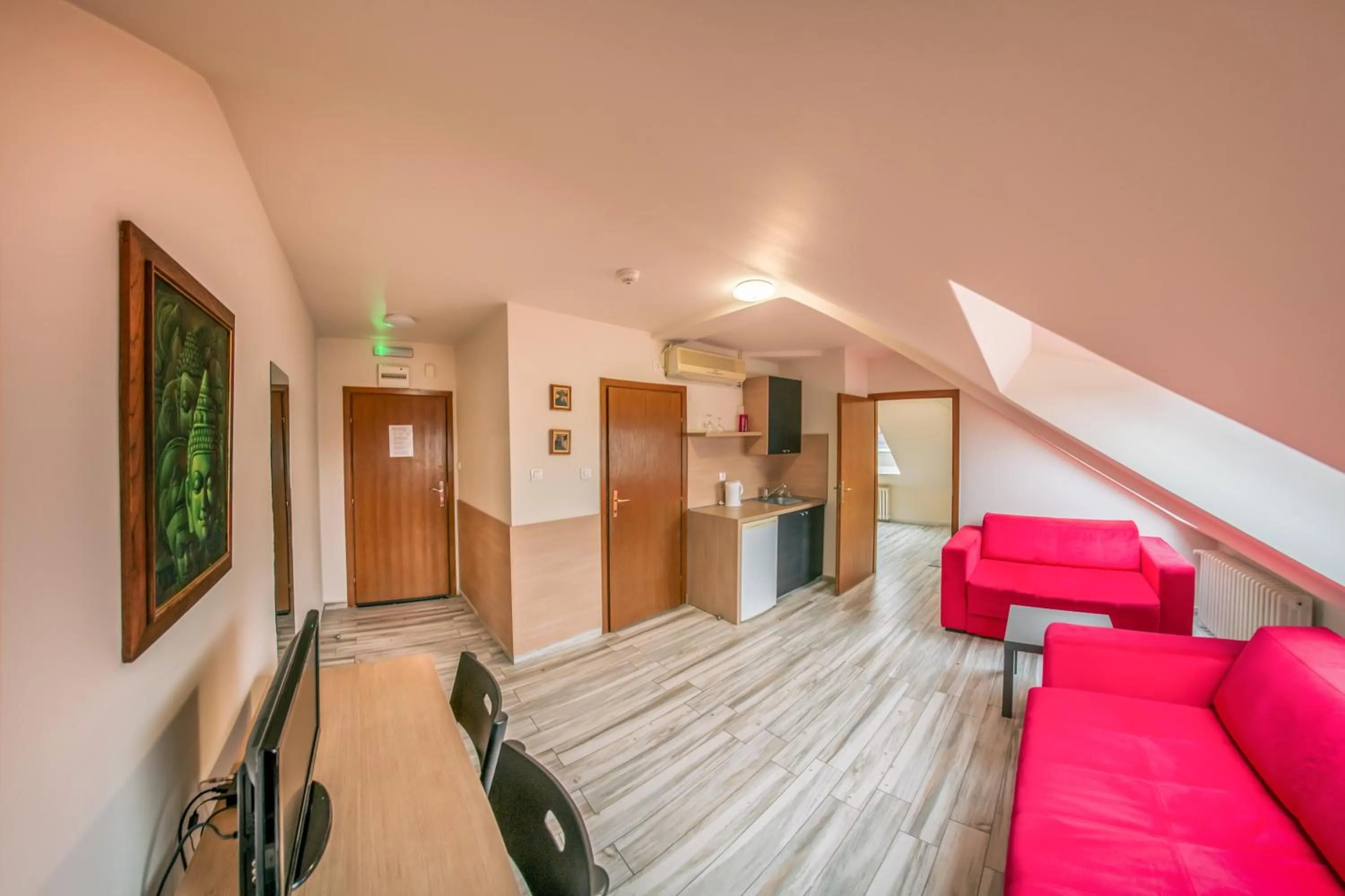 Bed in Veliki Garni Hotel