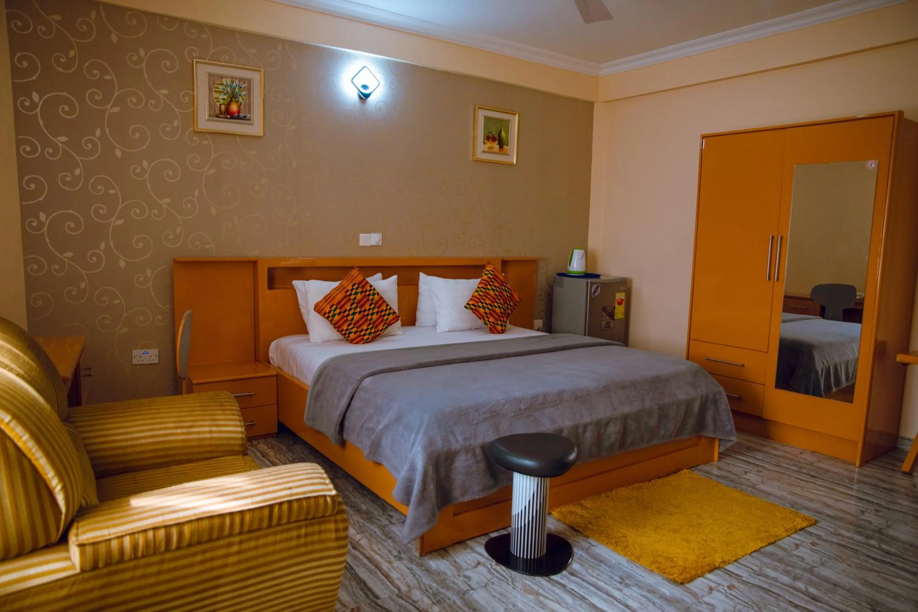 Bedroom, Bed in Exotic Palace Hotel
