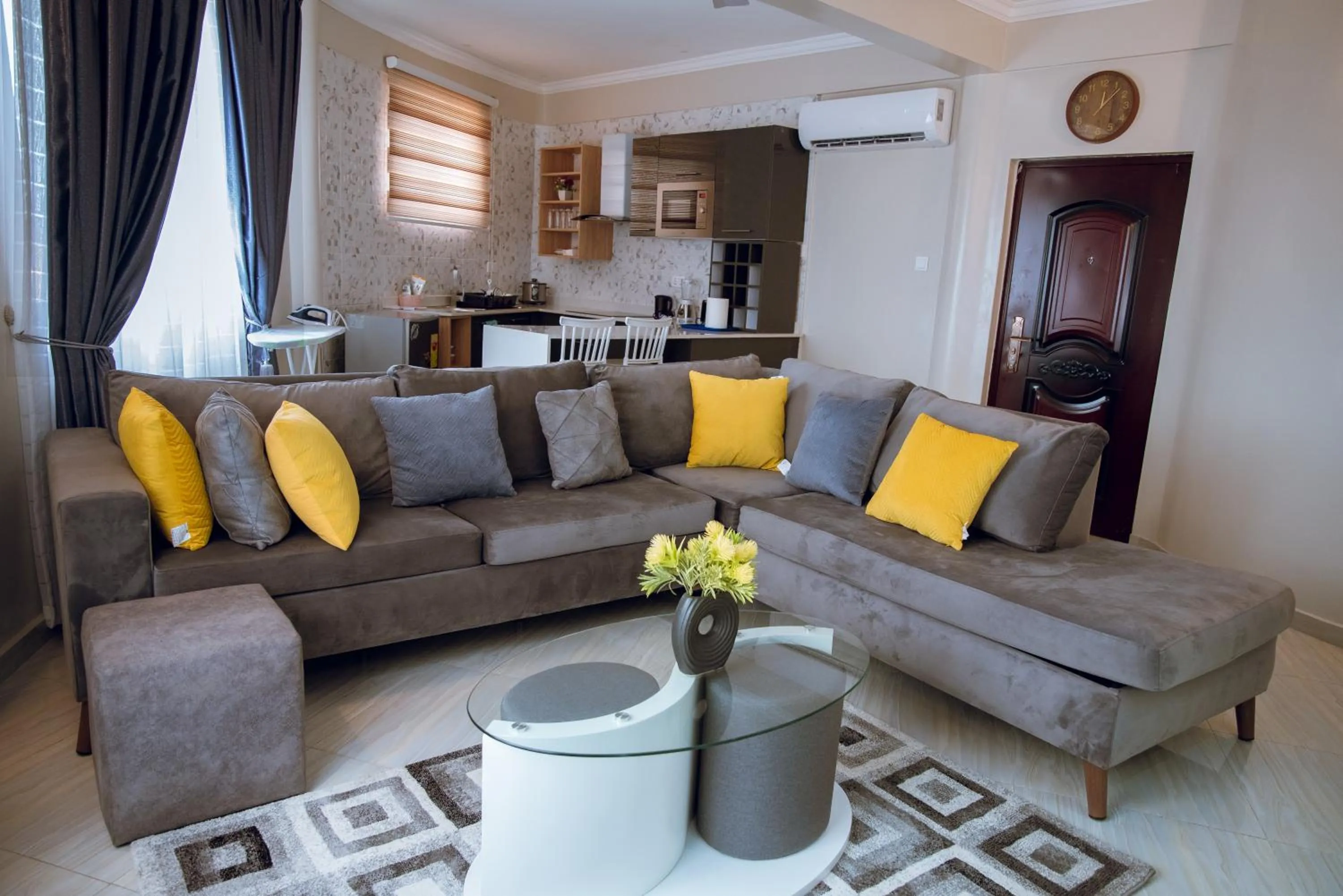 Seating area in Exotic Palace Hotel