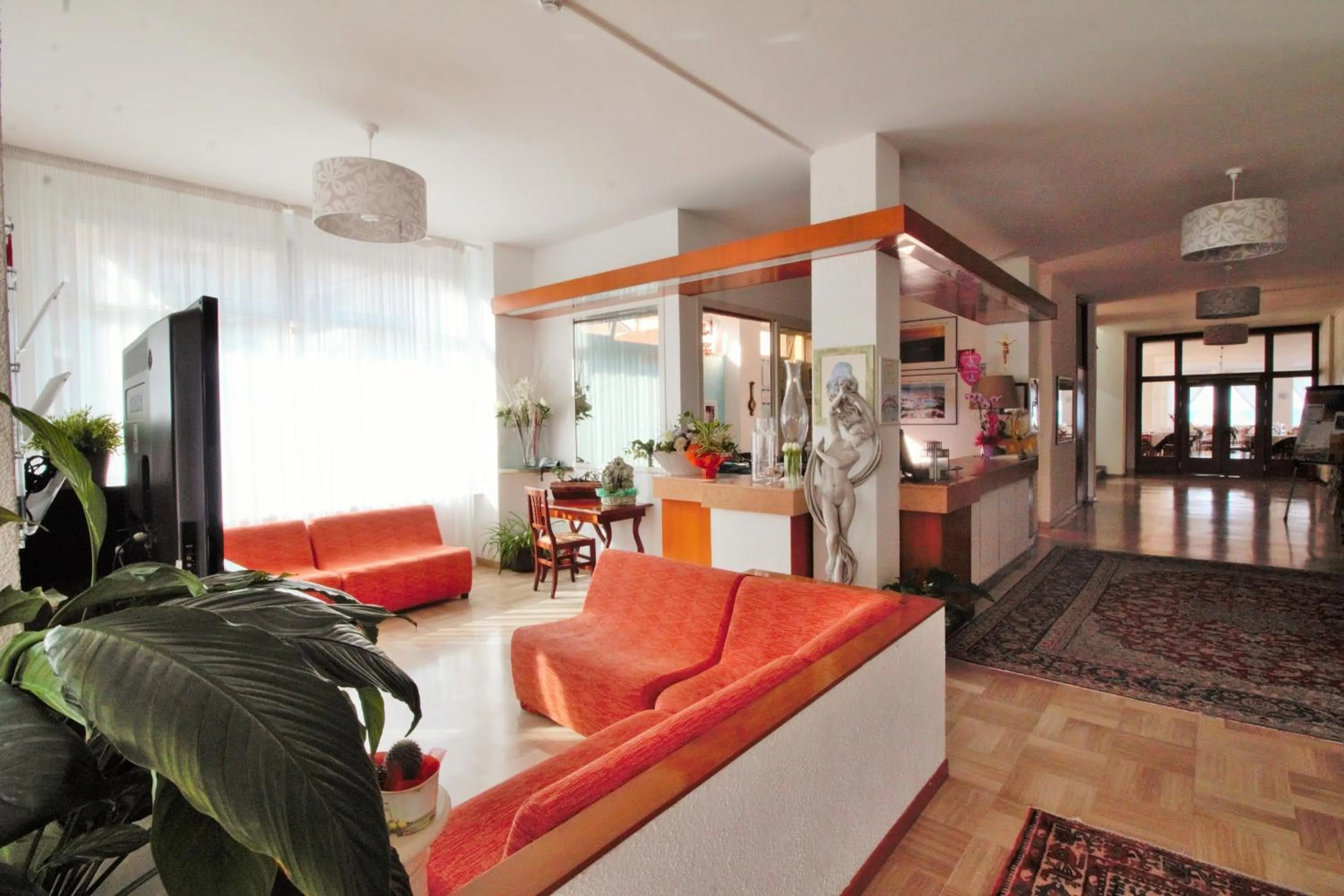 Lobby or reception in Hotel CasaDei