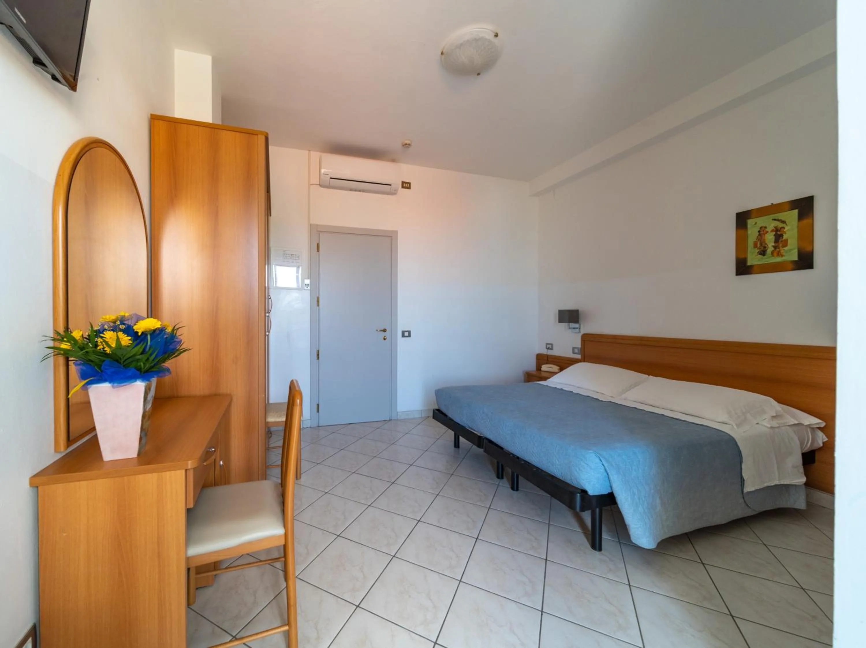 Bed in Hotel CasaDei