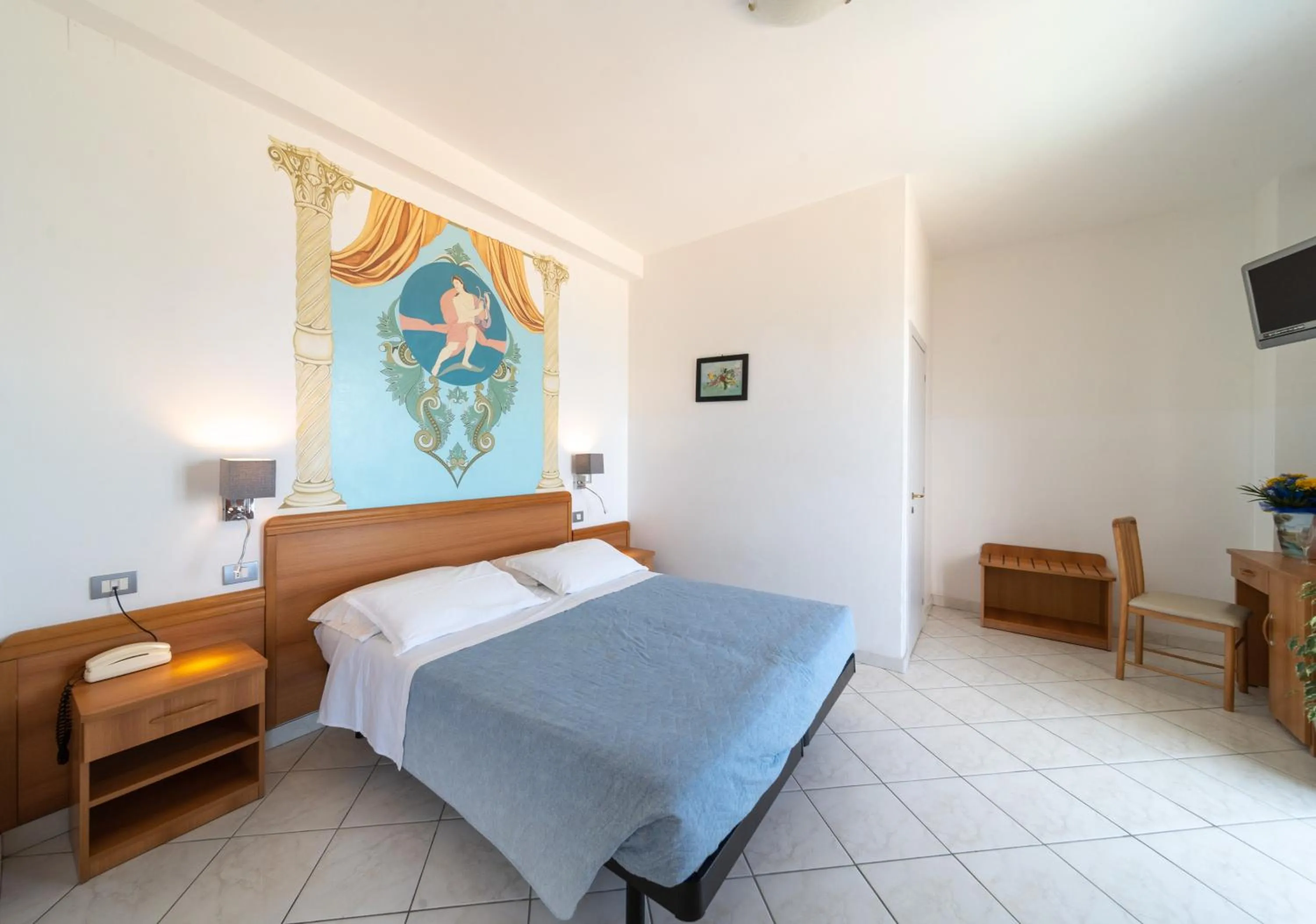 Bed in Hotel CasaDei