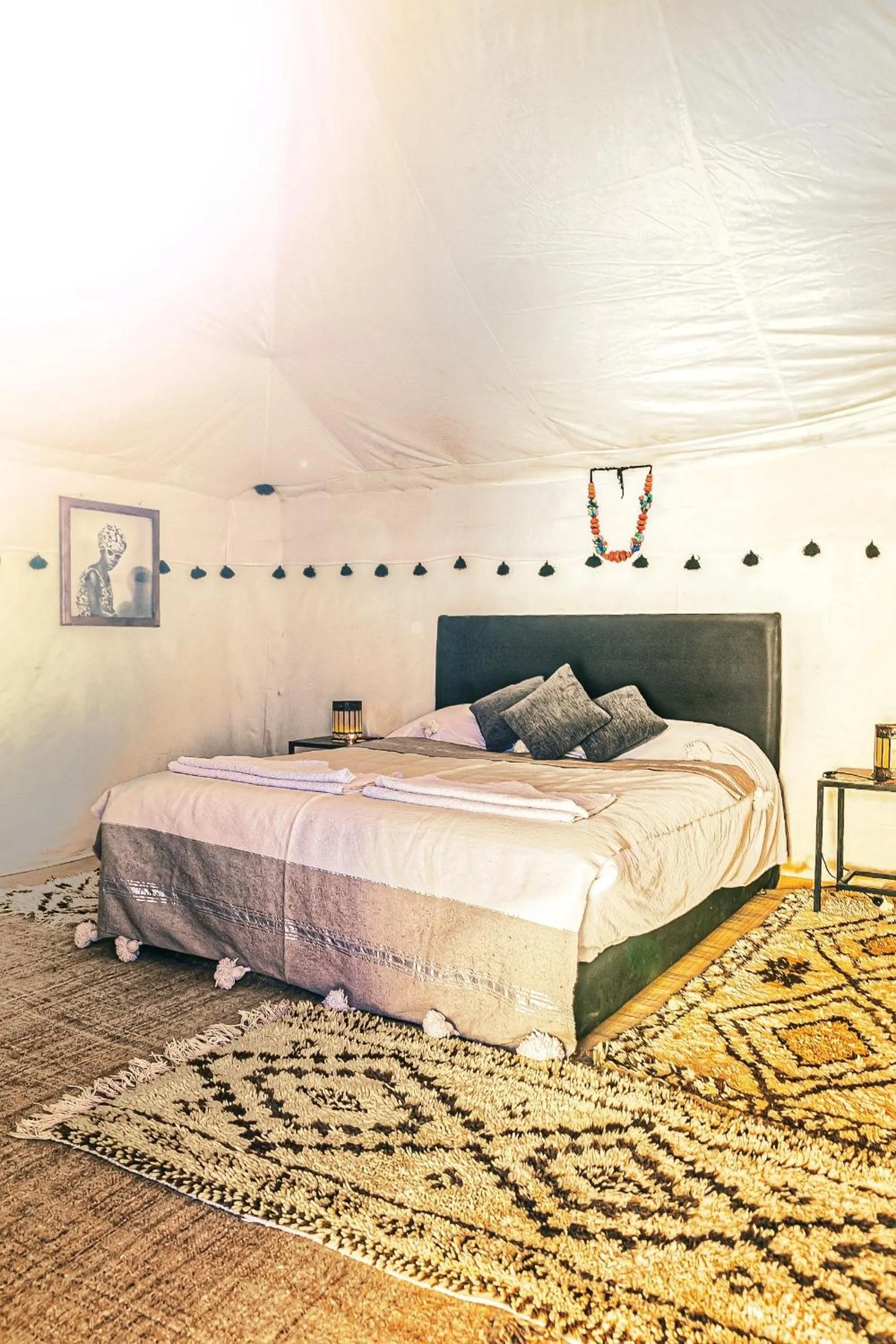 Bedroom, Bed in Kasbah Erg Chebbi